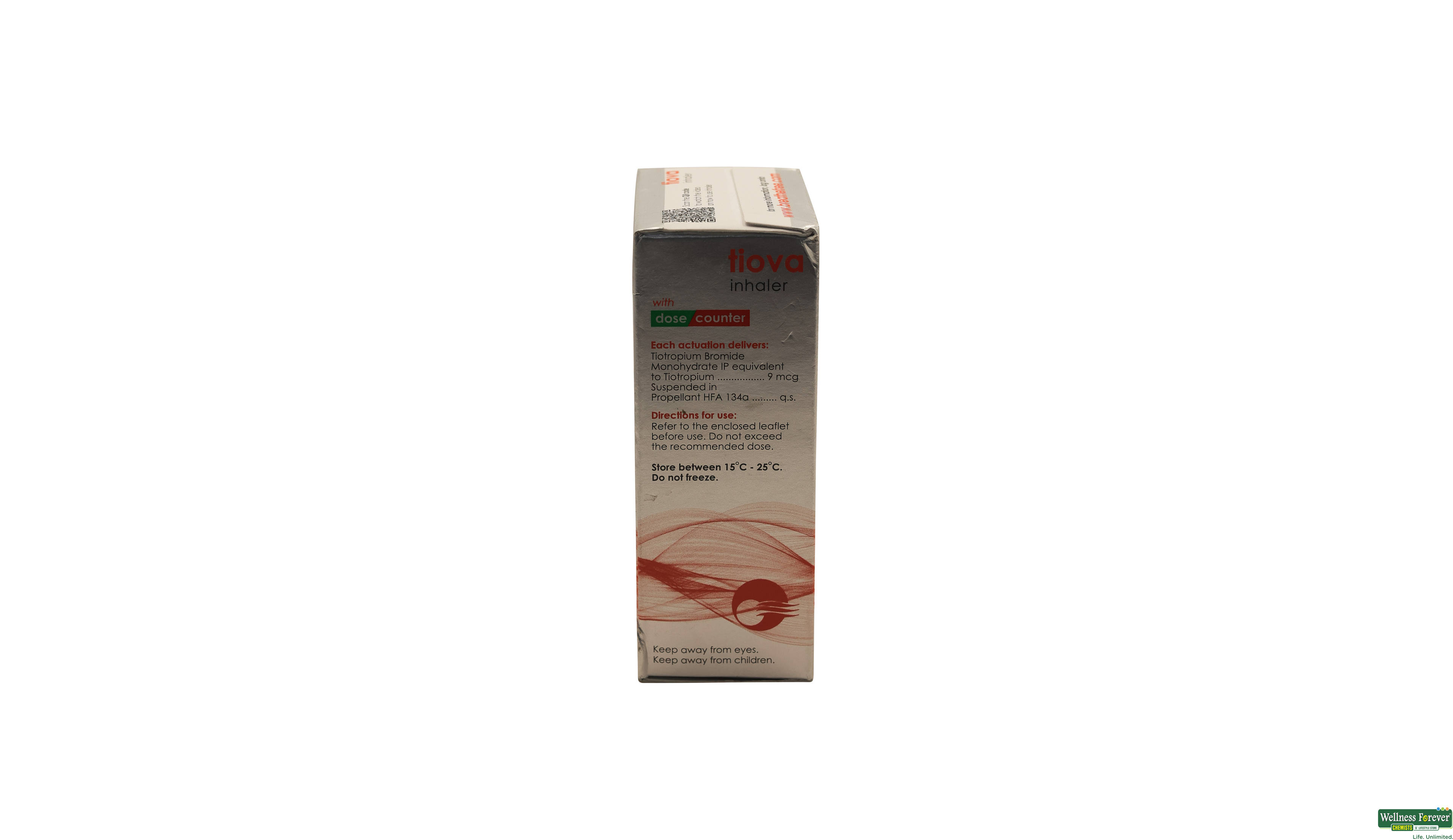 TIOVA INHALER- 3, 1PC, 