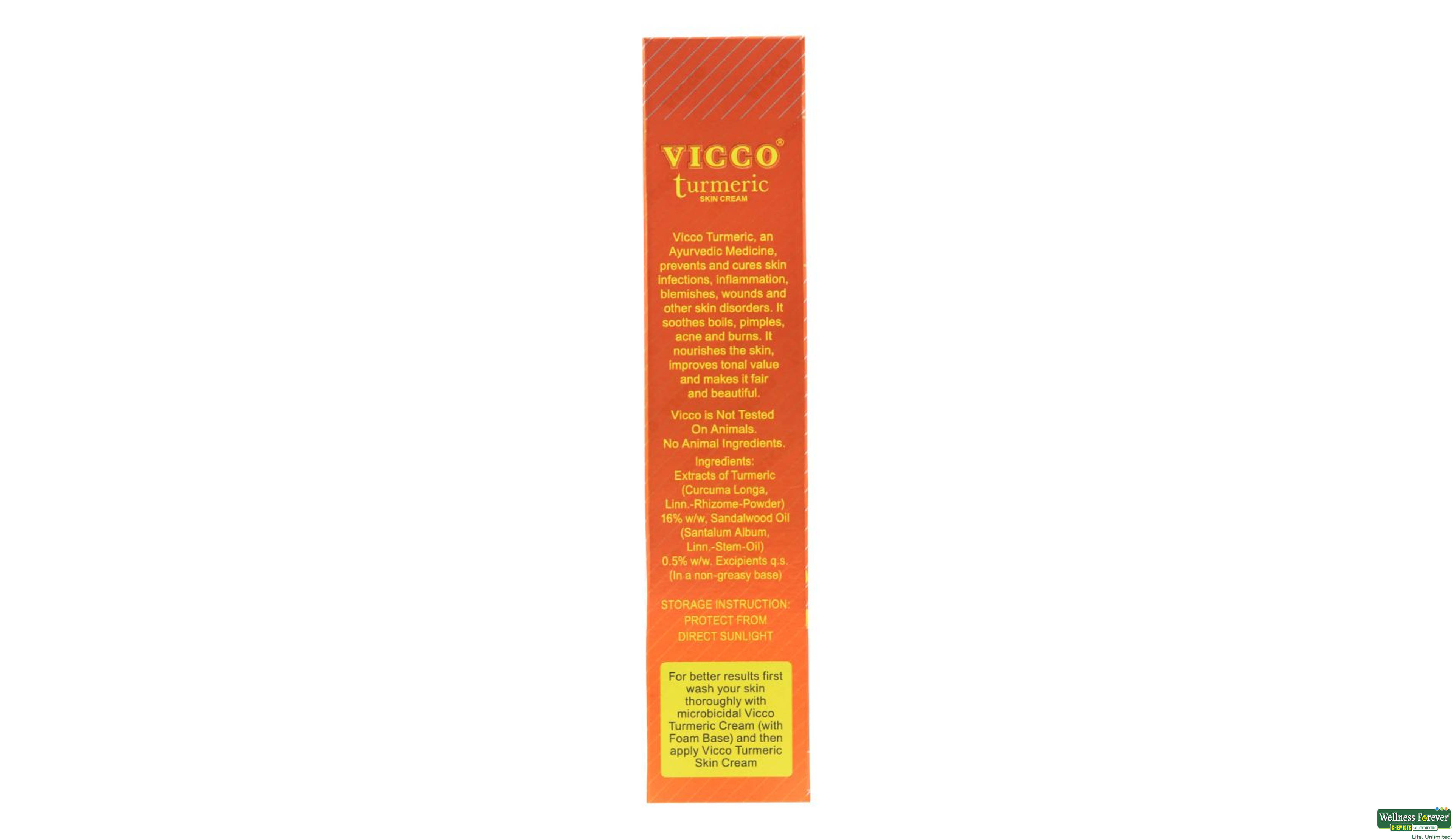 VICCO CRM TURMERIC 50GM- 4, 50GM, null