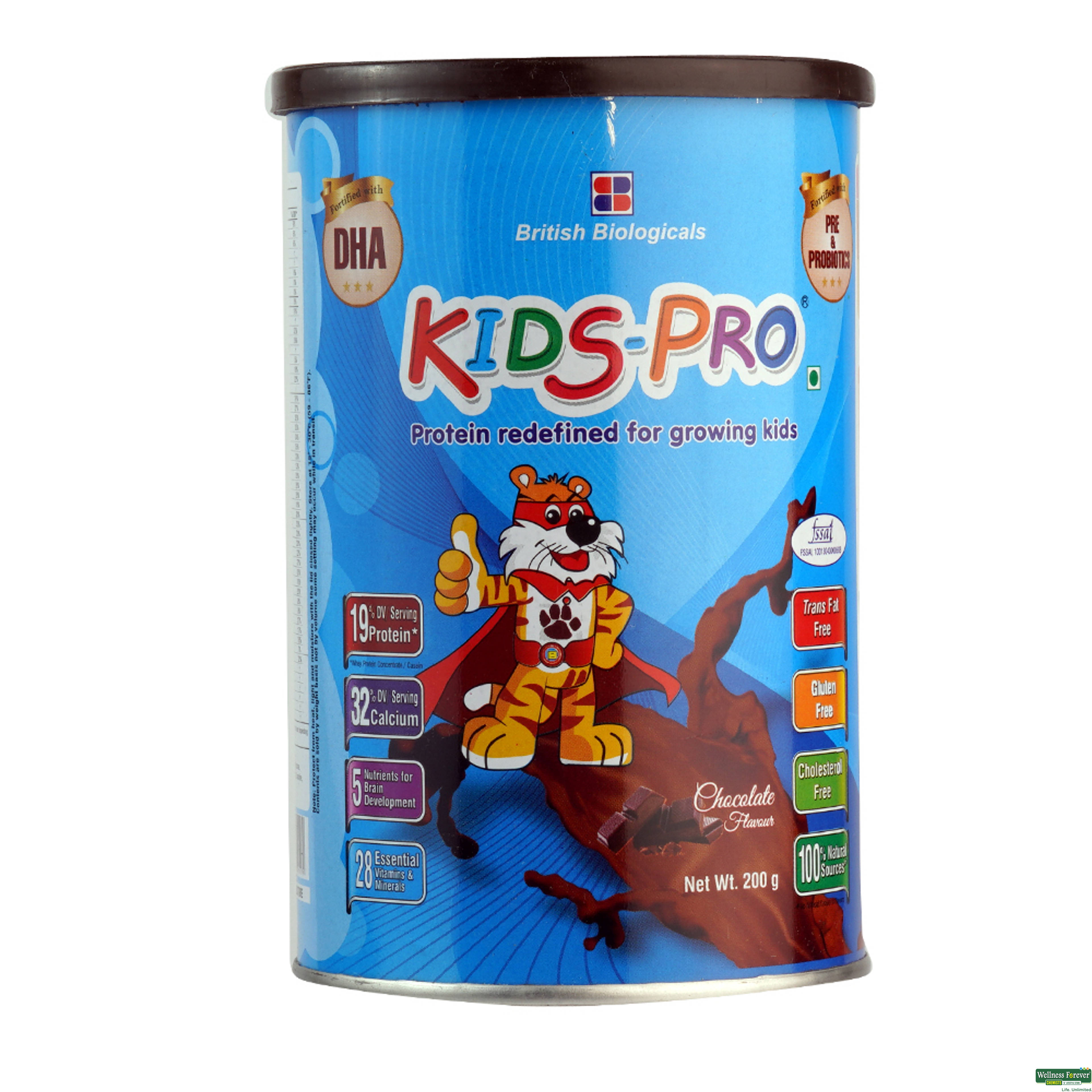Kids-Pro Chocolate Powder 200g-image