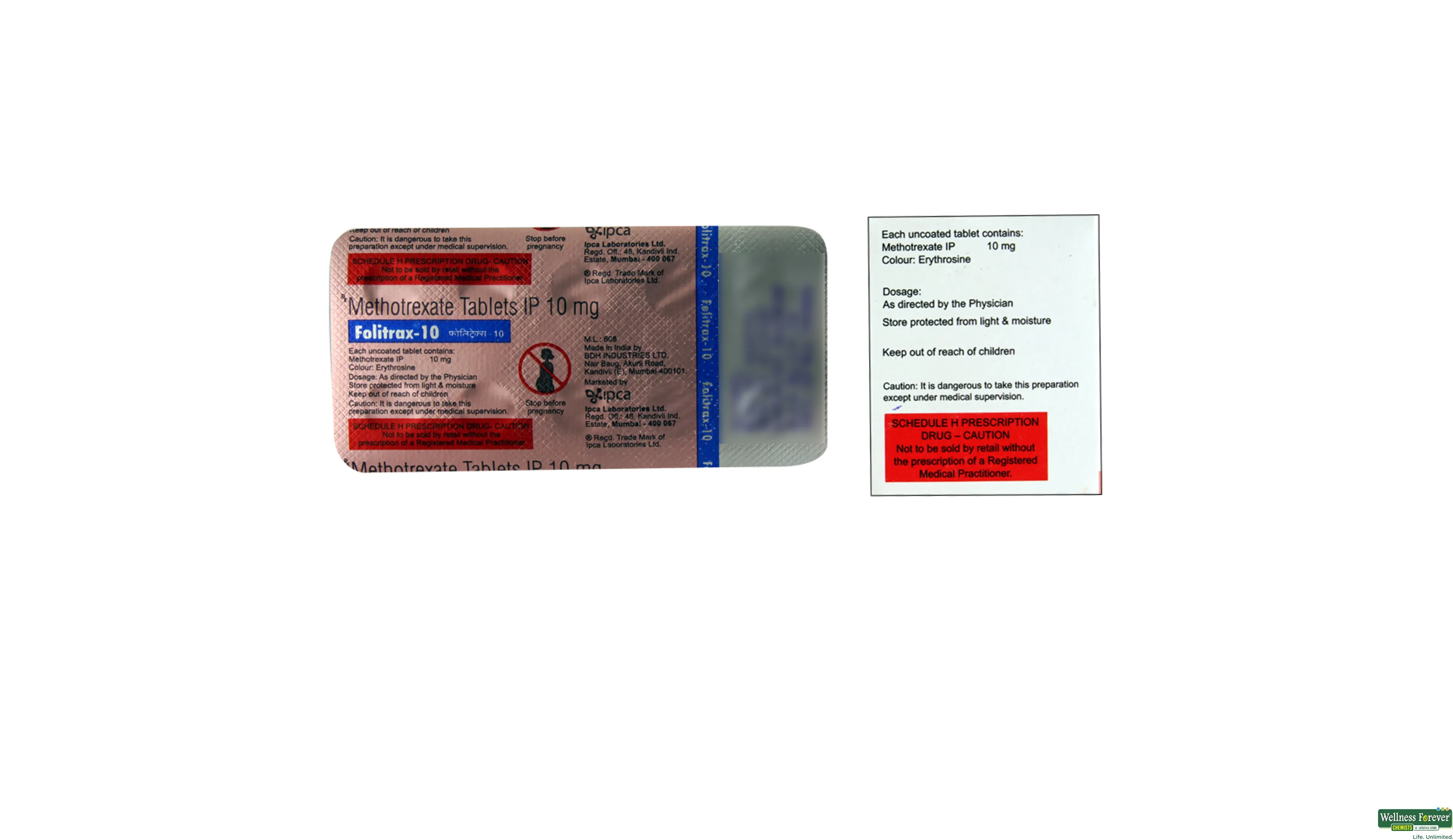 FOLITRAX 10MG 10TAB- 2, 10TAB, 