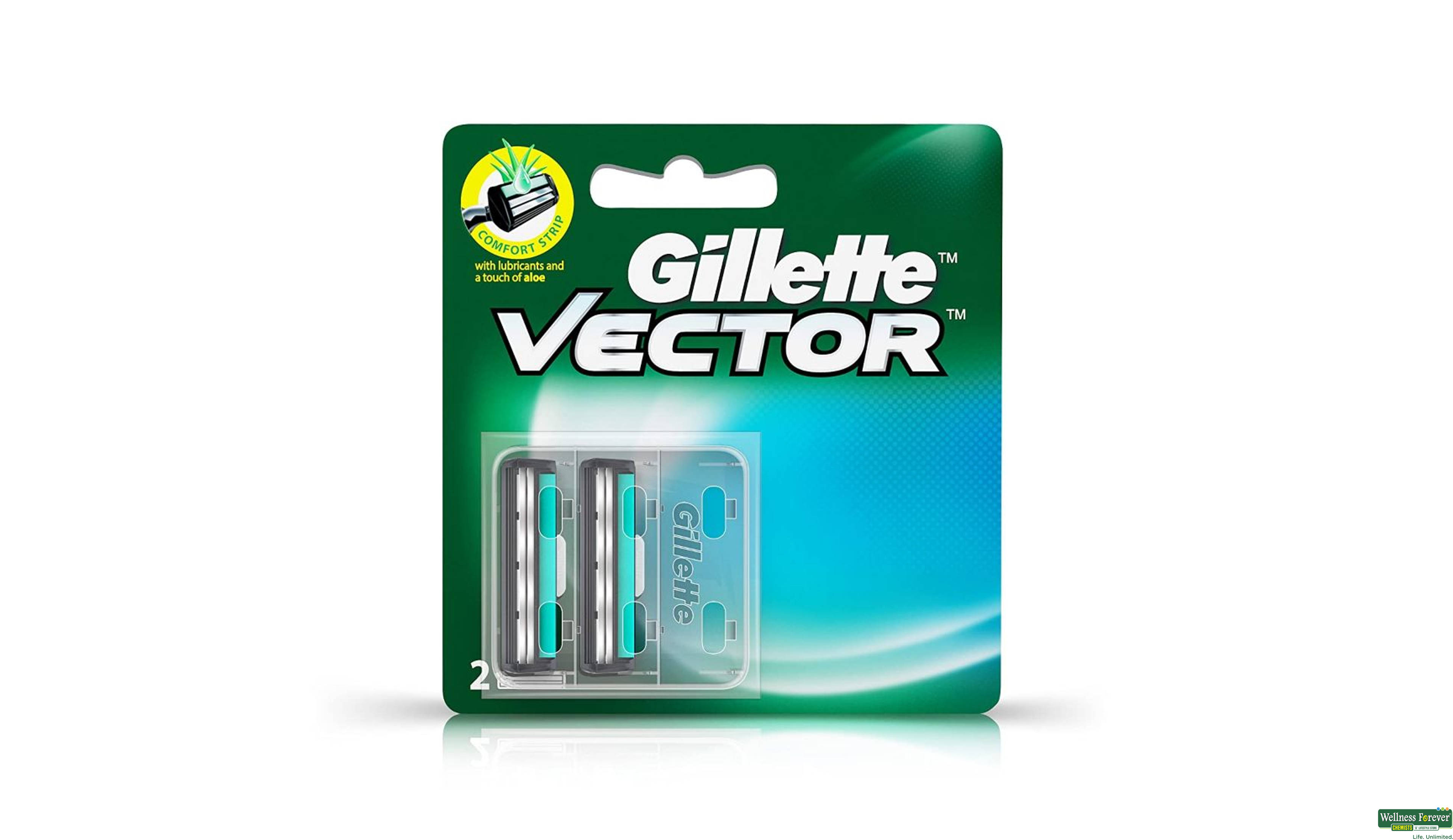 GILL SH/BLADE VECTOR PLUS 2PC- 1, 2PC, 