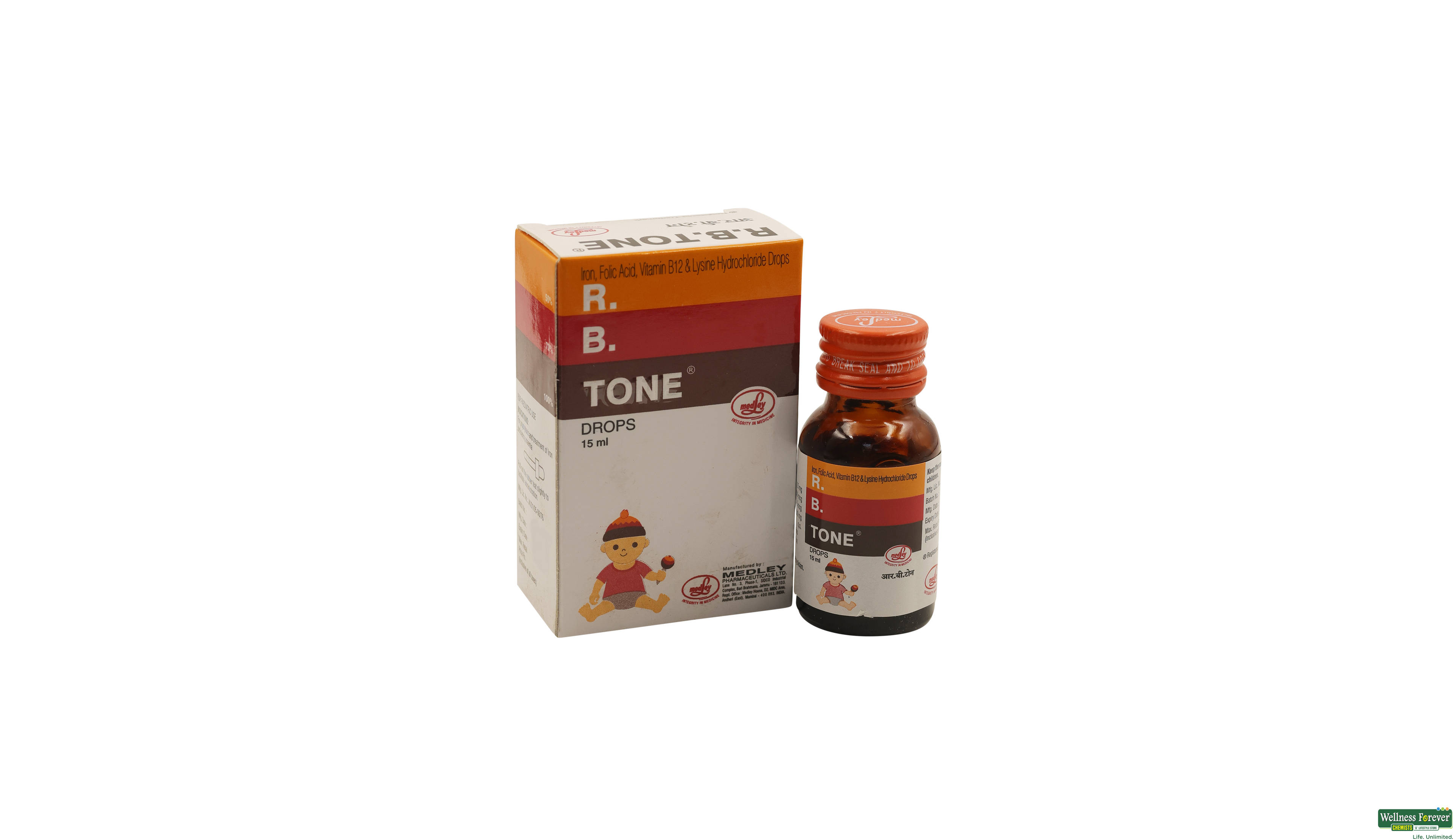 R.B.TONE ORAL DROP 15ML- 1, 15ML, 
