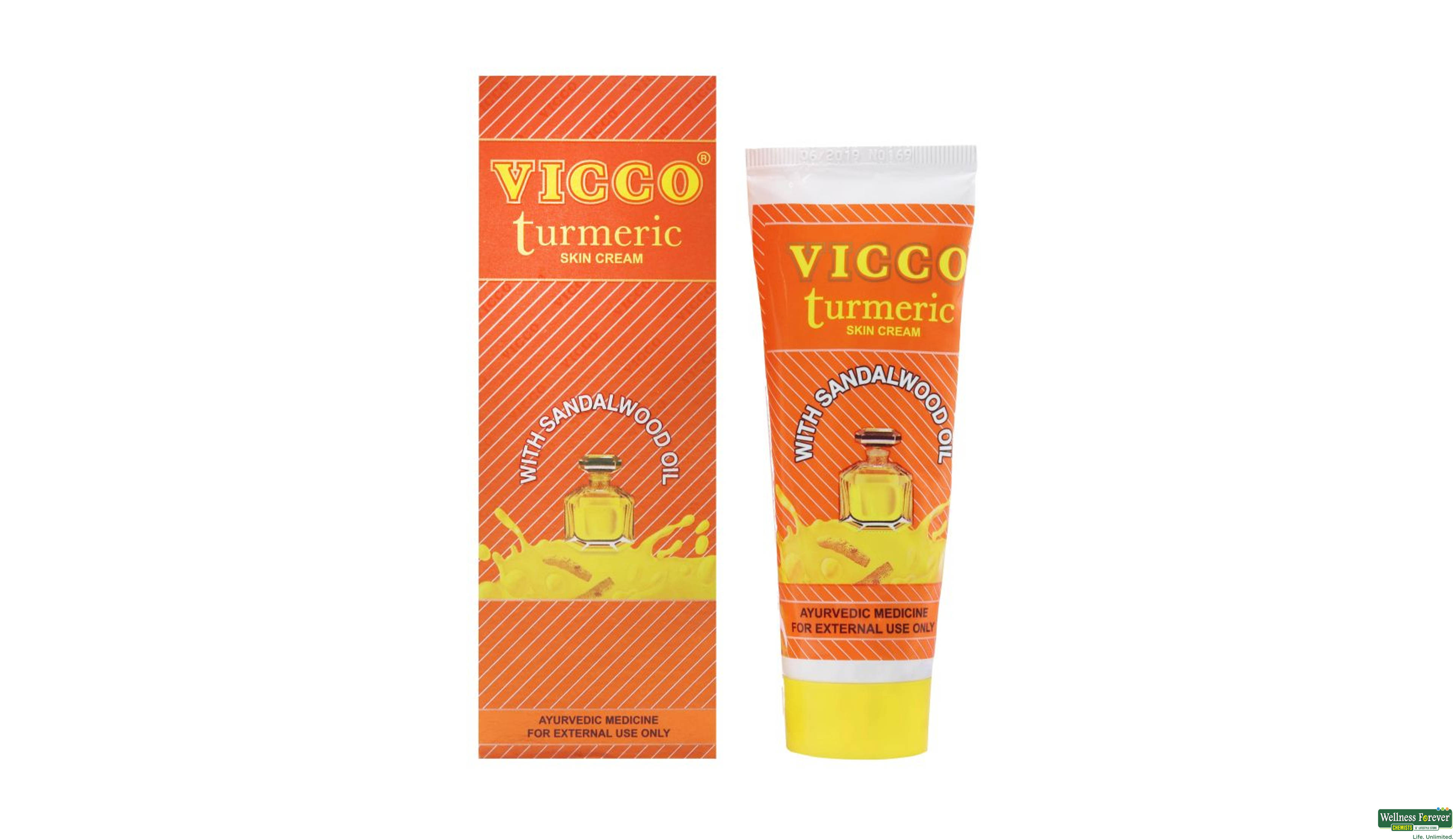 VICCO CRM TURMERIC 70GM- 1, 70GM, null