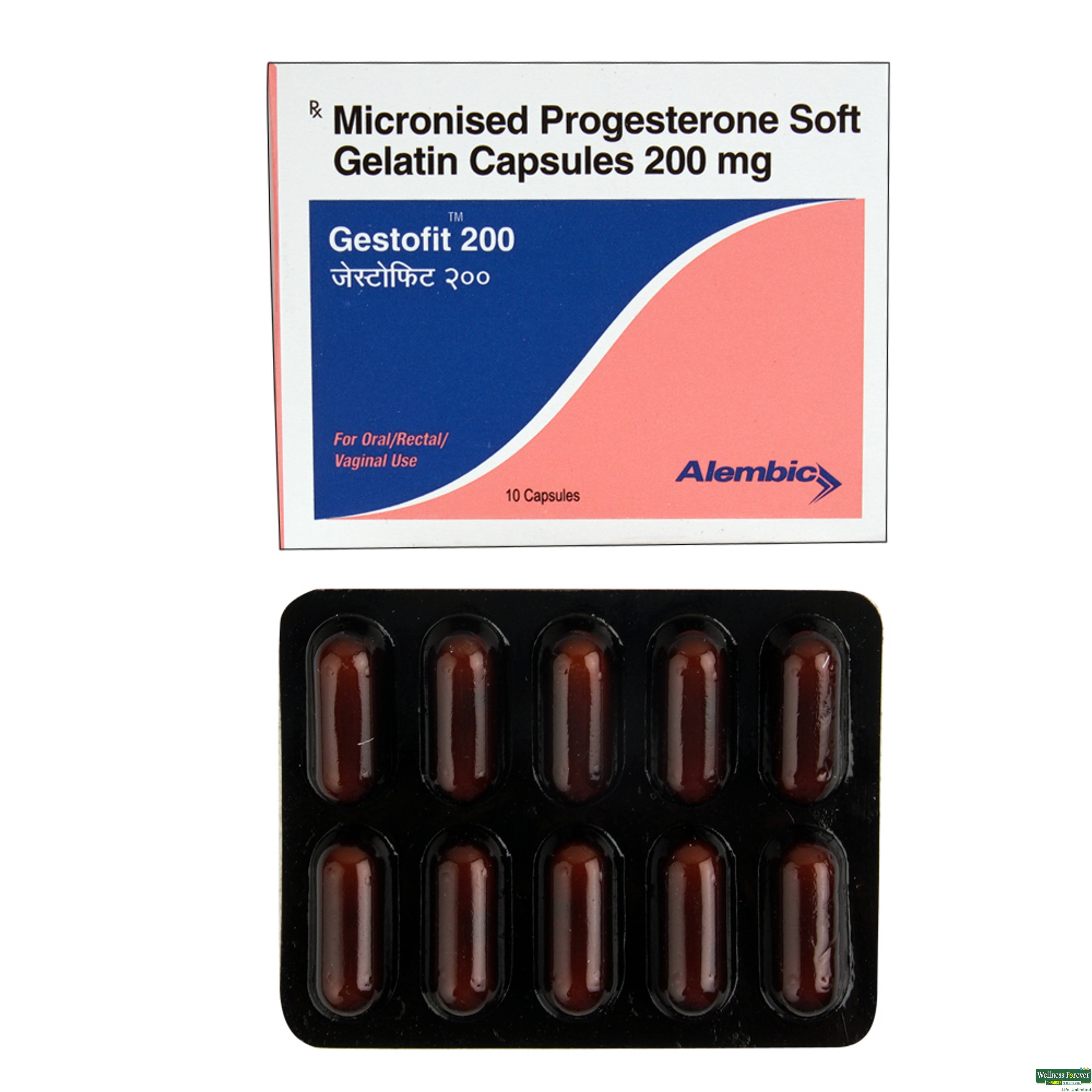 GESTOFIT 200MG 10CAP-image