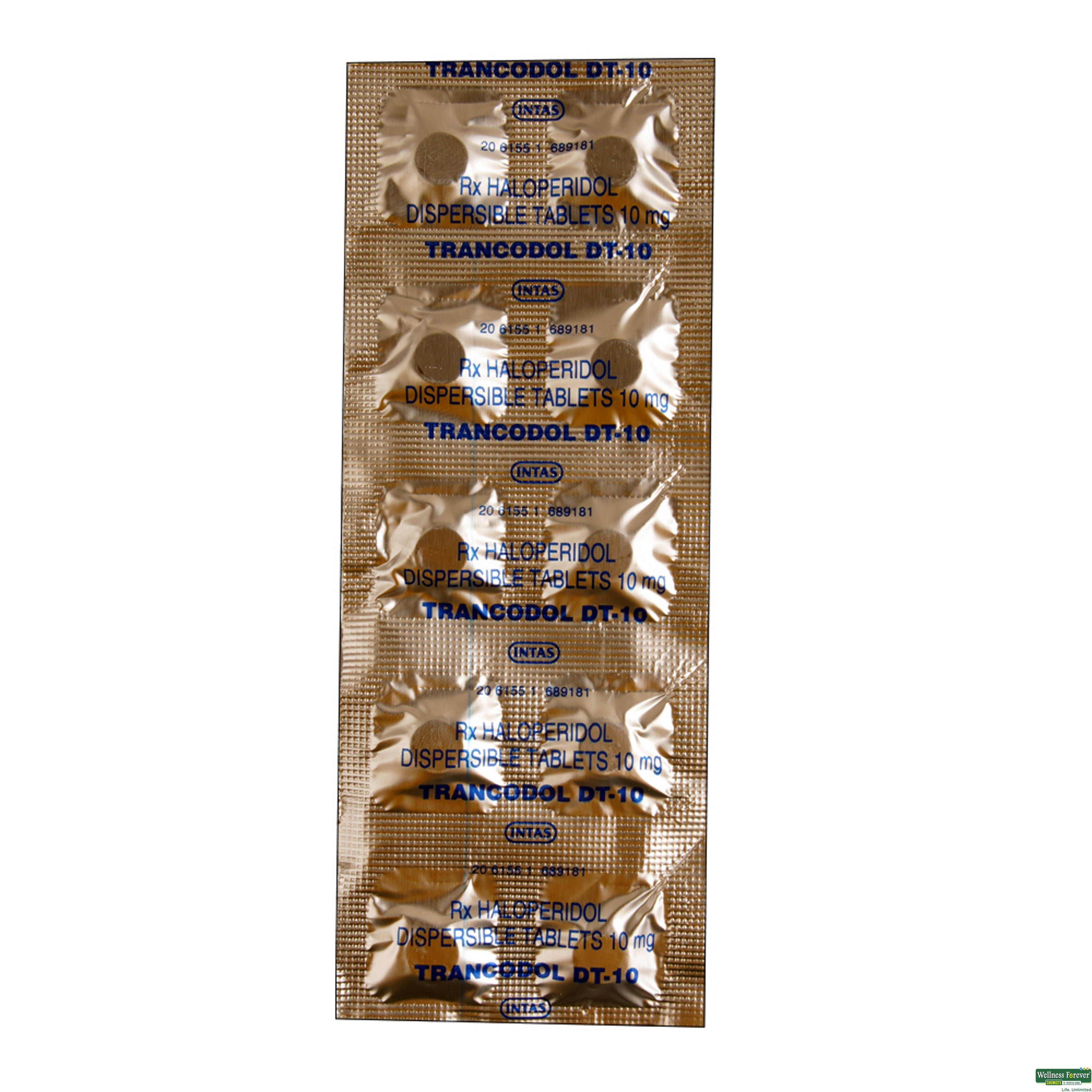 TRANCODOL-DT 10MG 10TAB-image