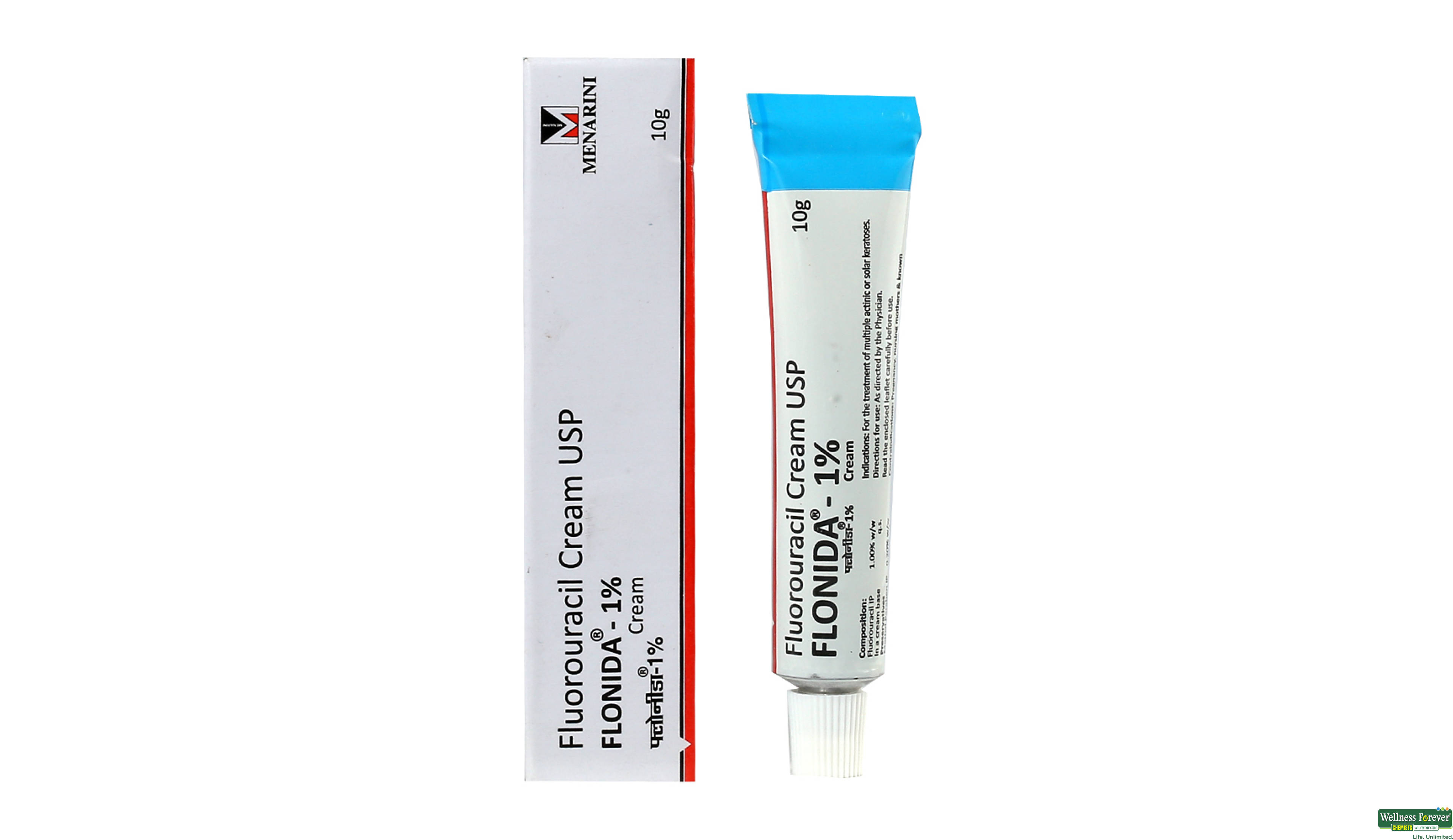 FLONIDA 1% CREAM 10GM- 1, 10GM, 