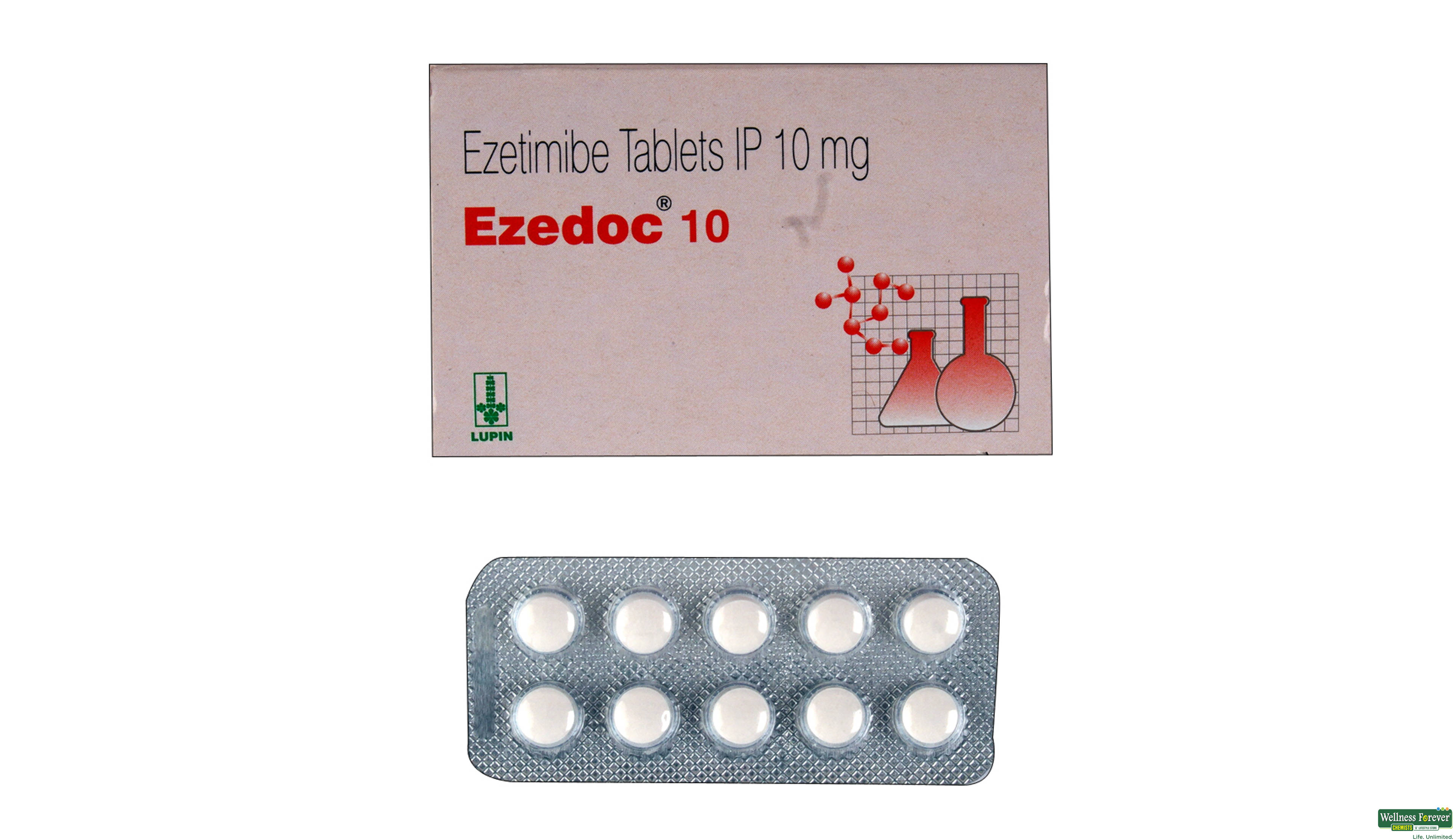 EZEDOC 10MG 10TAB- 1, 10TAB, 