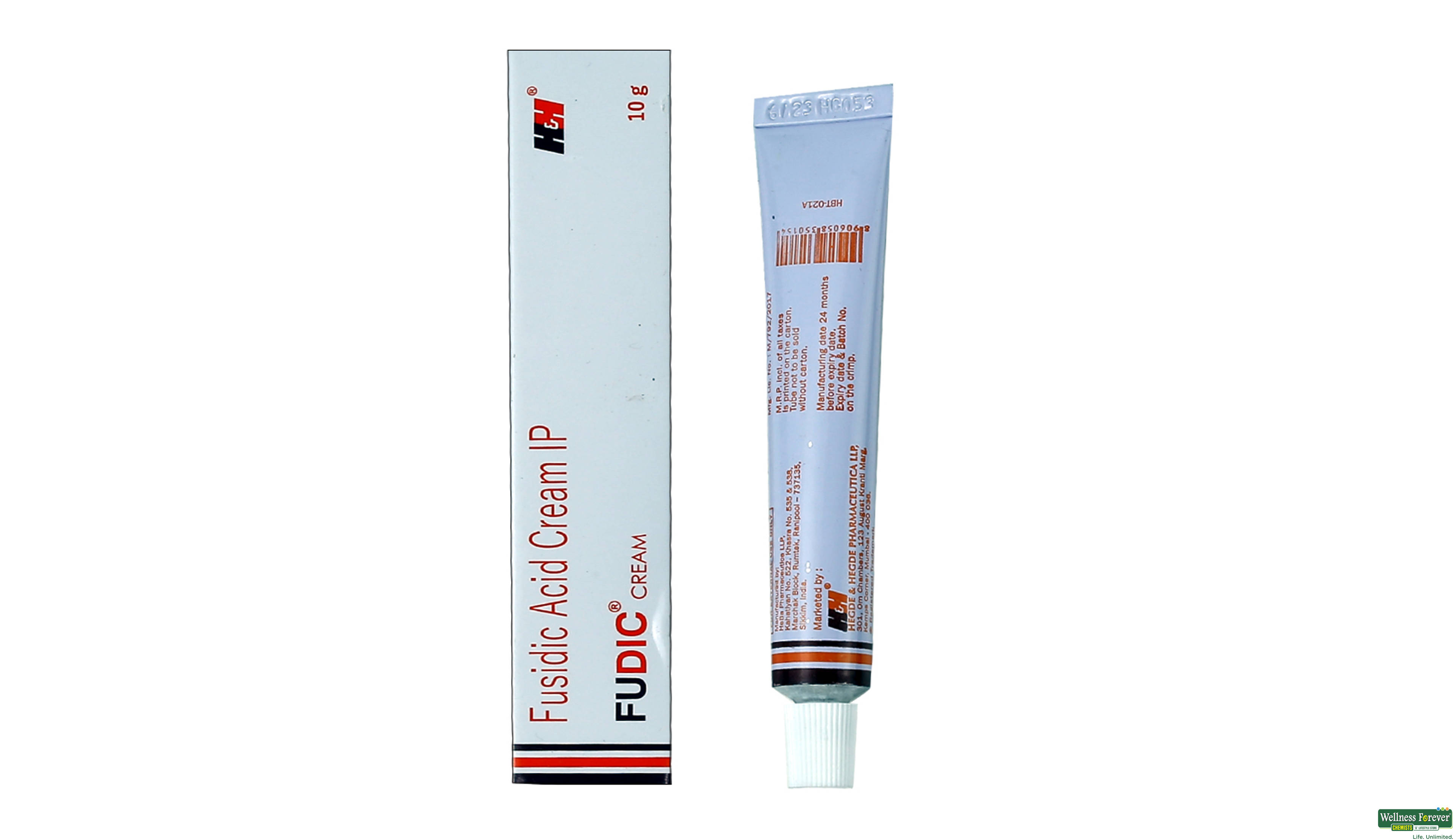FUDIC CREAM 10GM- 1, 10GM, 
