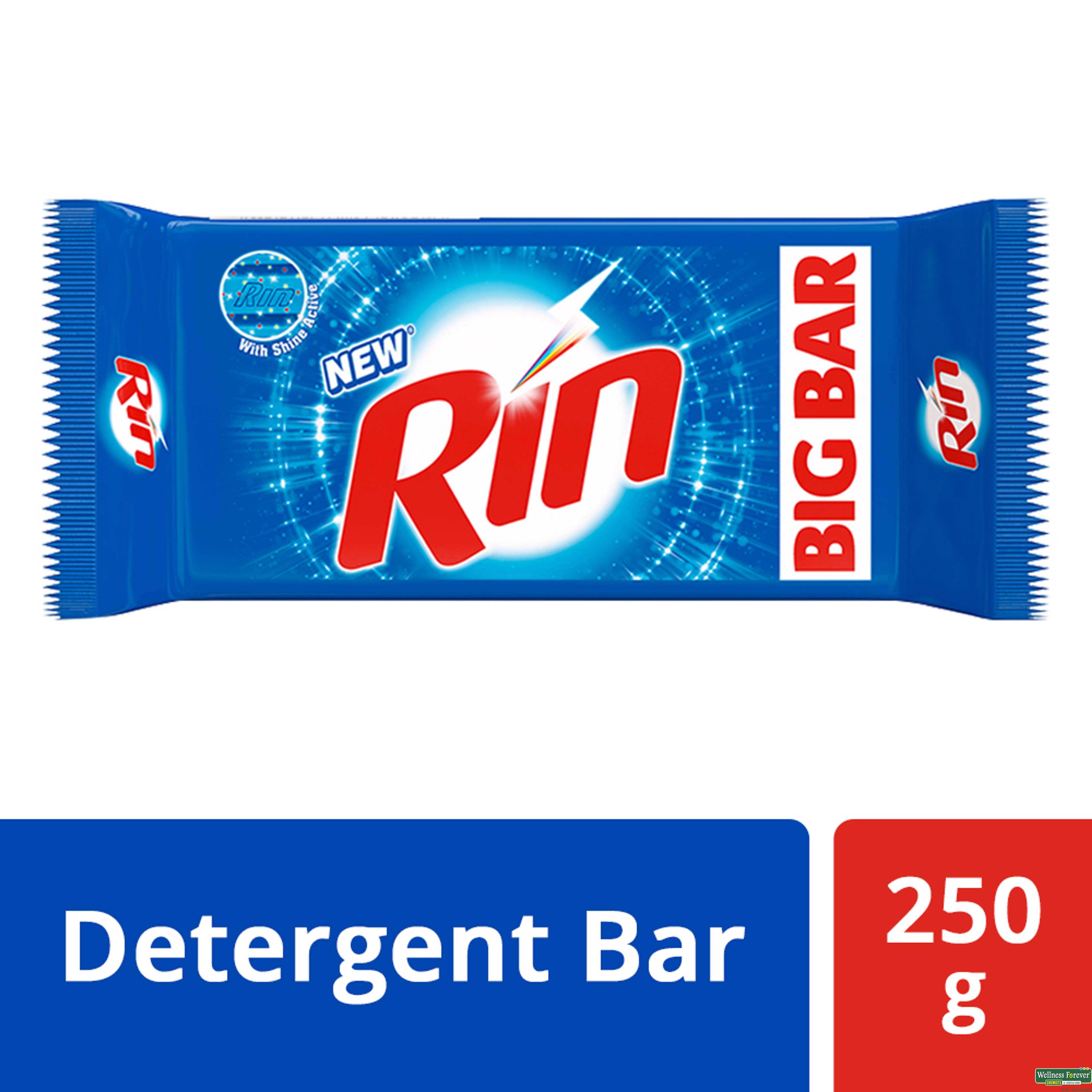 Rin Detergent Bar, 250 g-image