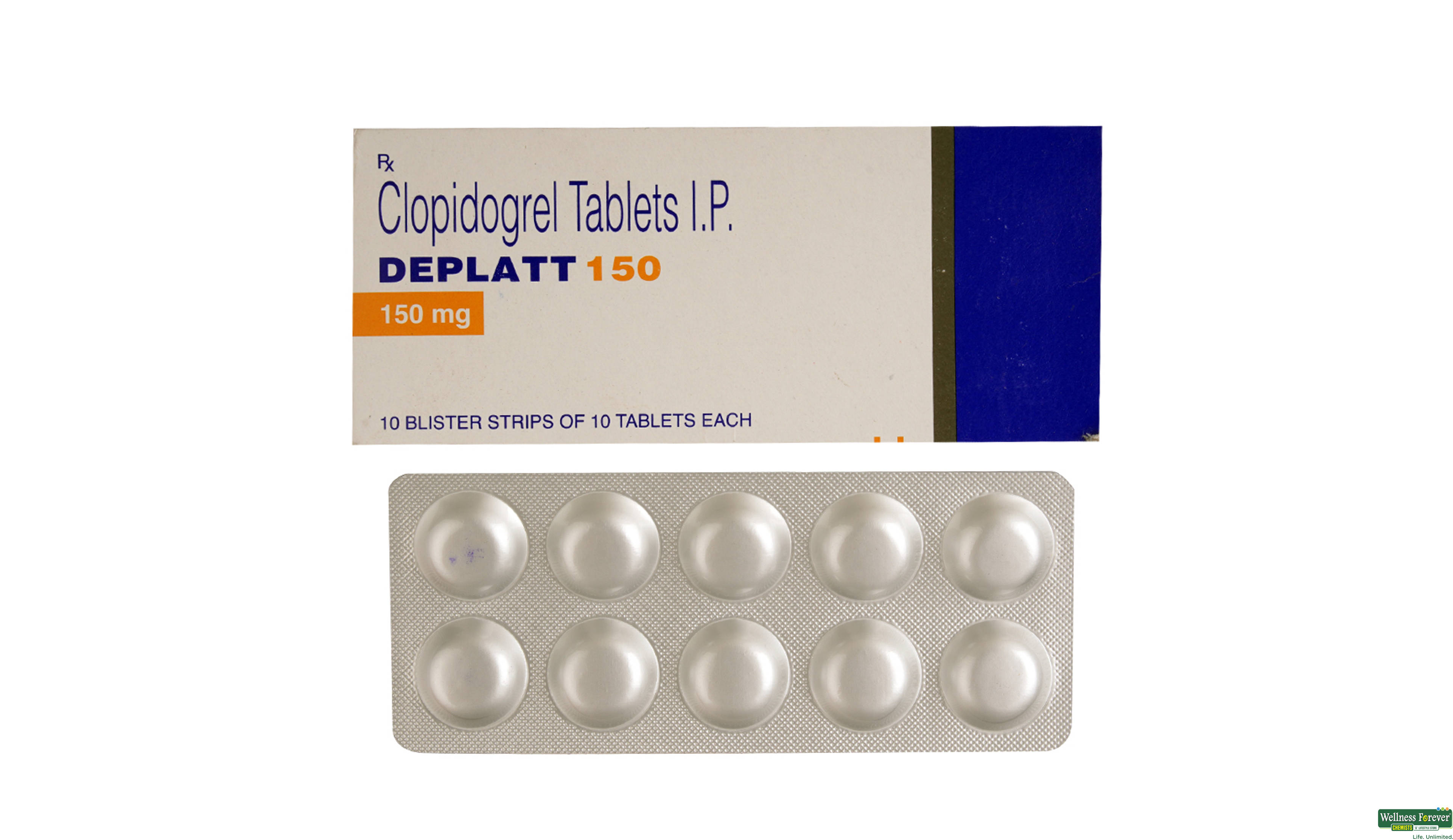 DEPLATT 150MG 10TAB- 1, 10TAB, 