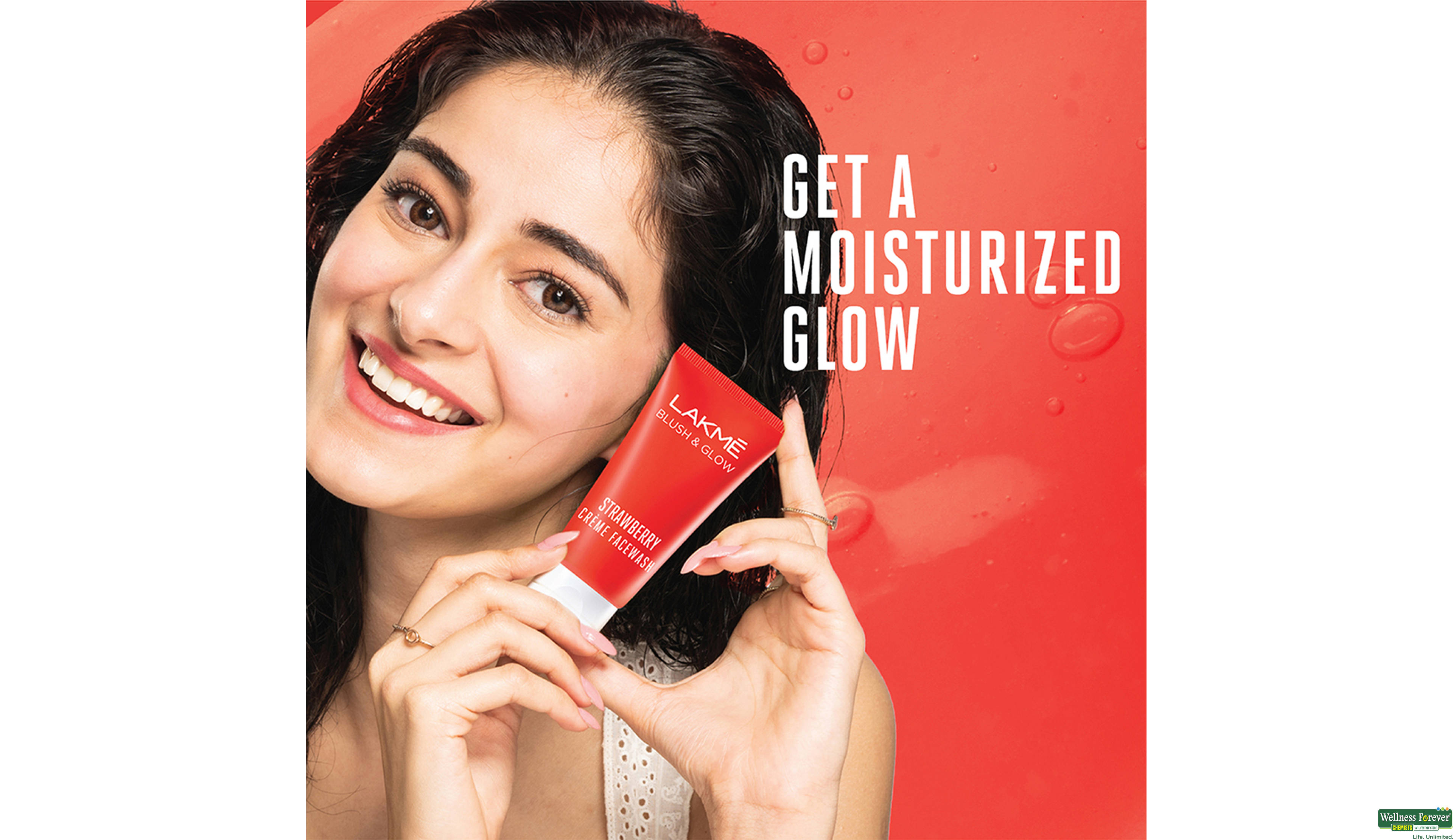 LAKME F/WASH STRAWBERRY 50GM- 5, 50GM, 