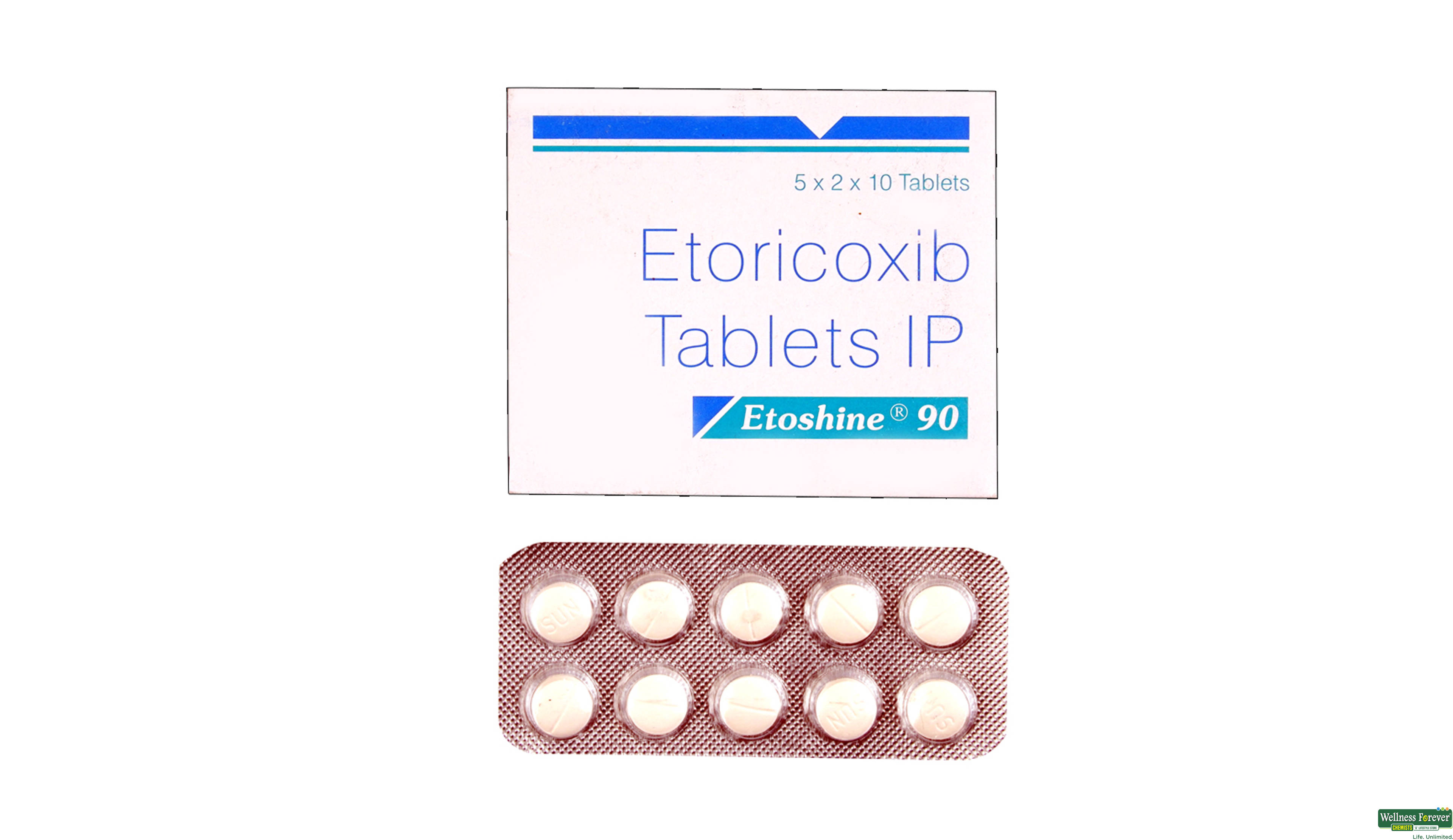ETOSHINE 90MG 10TAB ##- 1, 10TAB, 