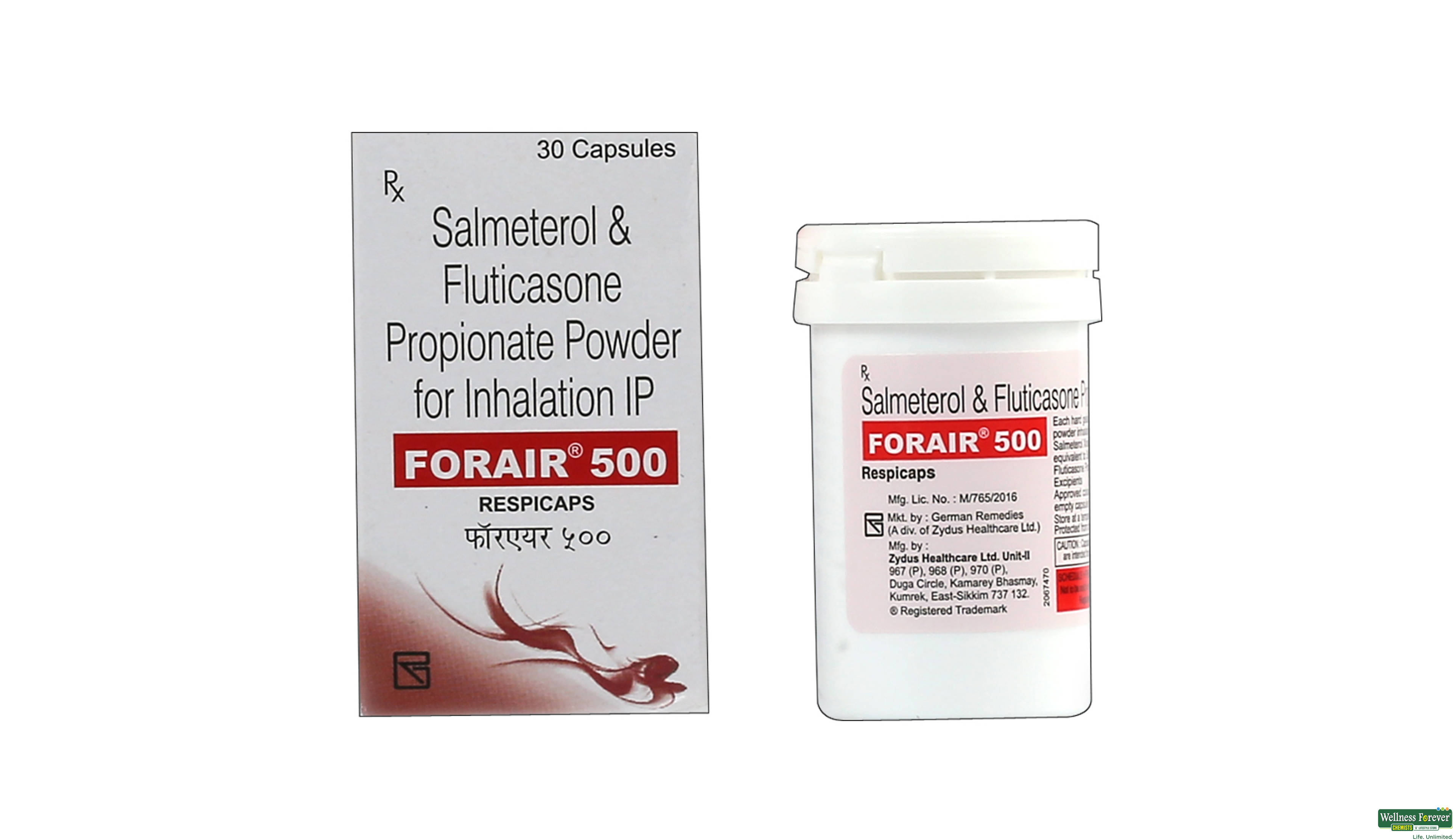 FORAIR 500 RESPICAP 30CAP- 1, 30CAP, 
