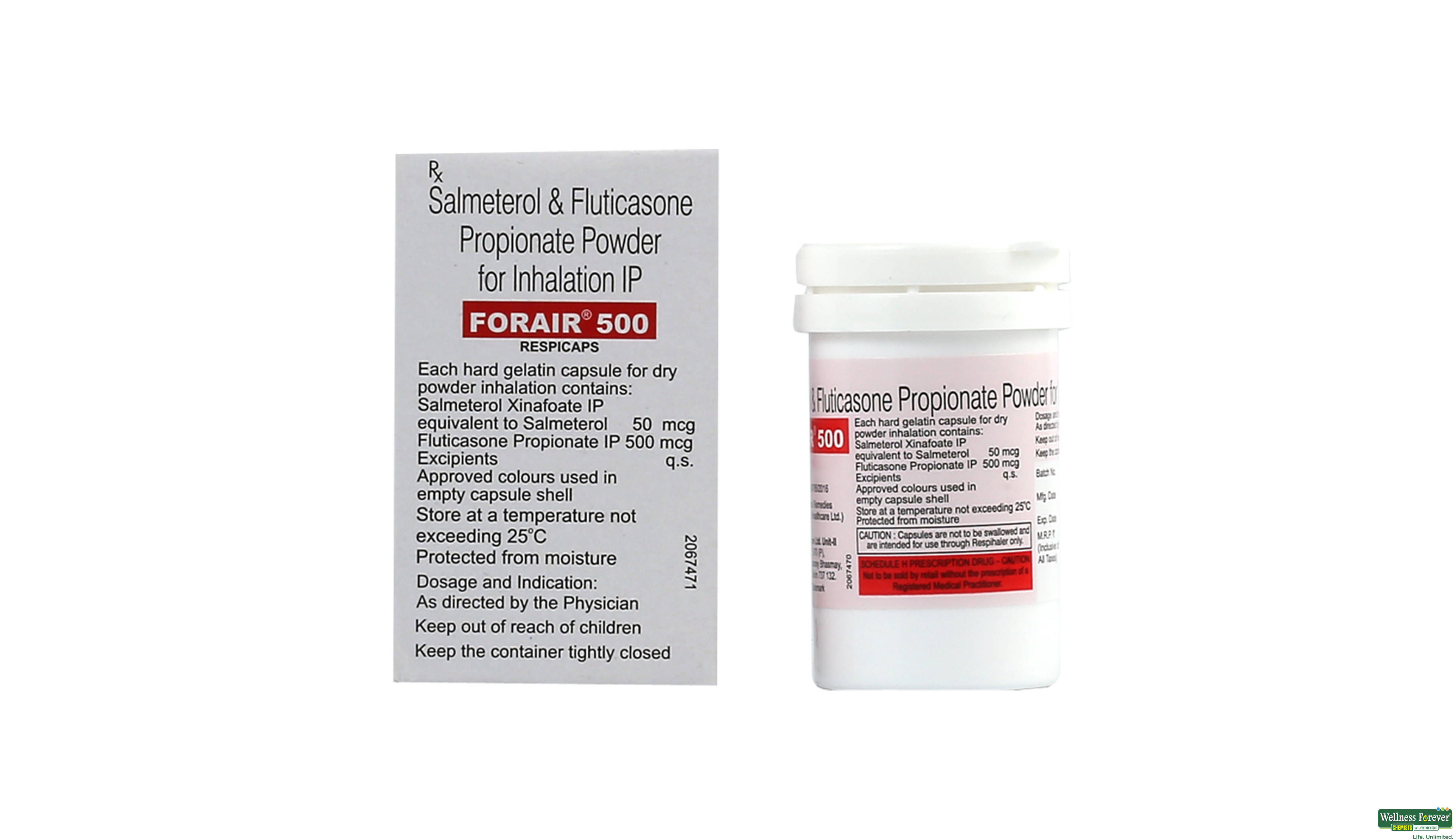 FORAIR 500 RESPICAP 30CAP- 2, 30CAP, 