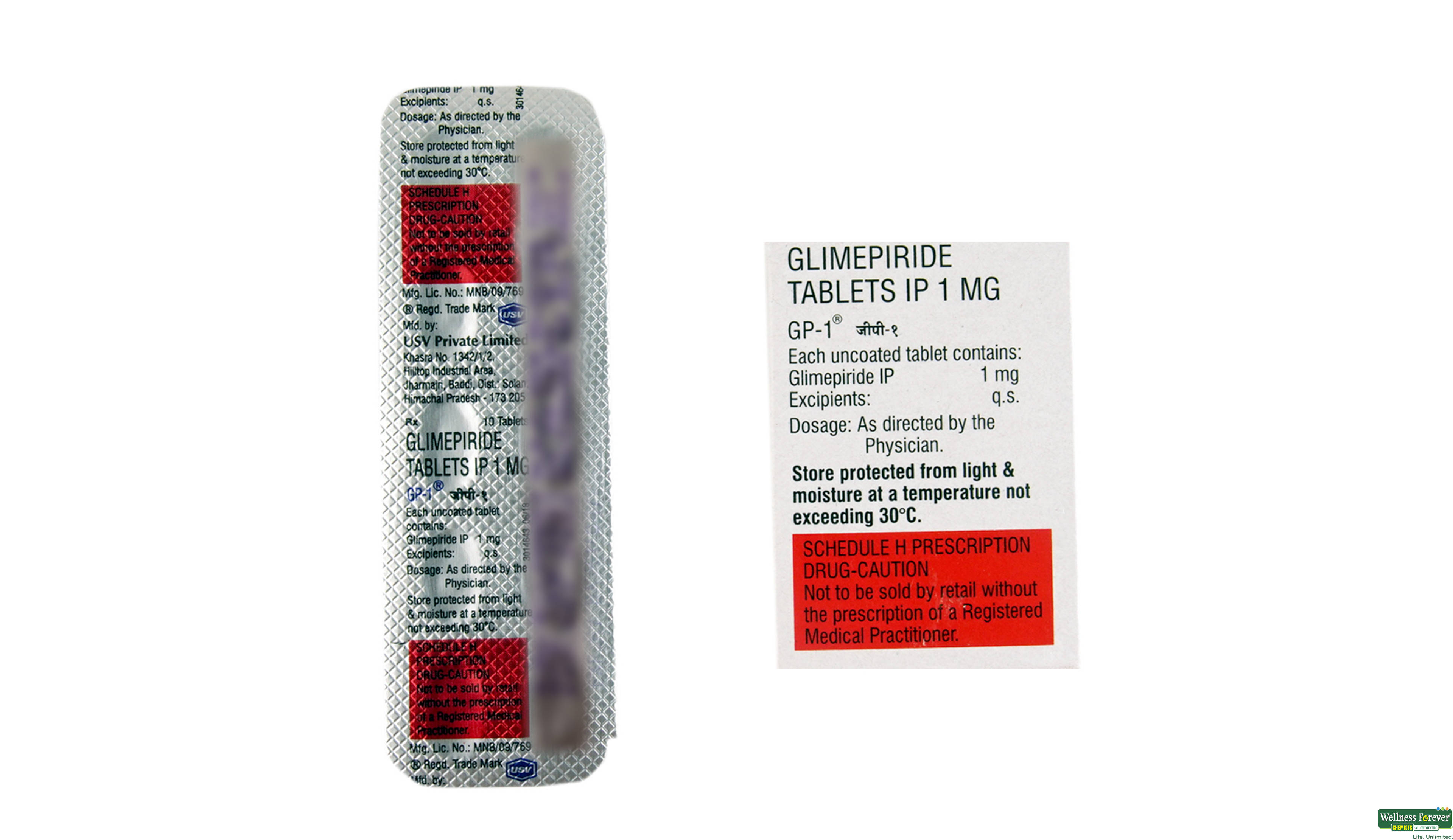 GP 1MG 10TAB- 2, 10TAB, 