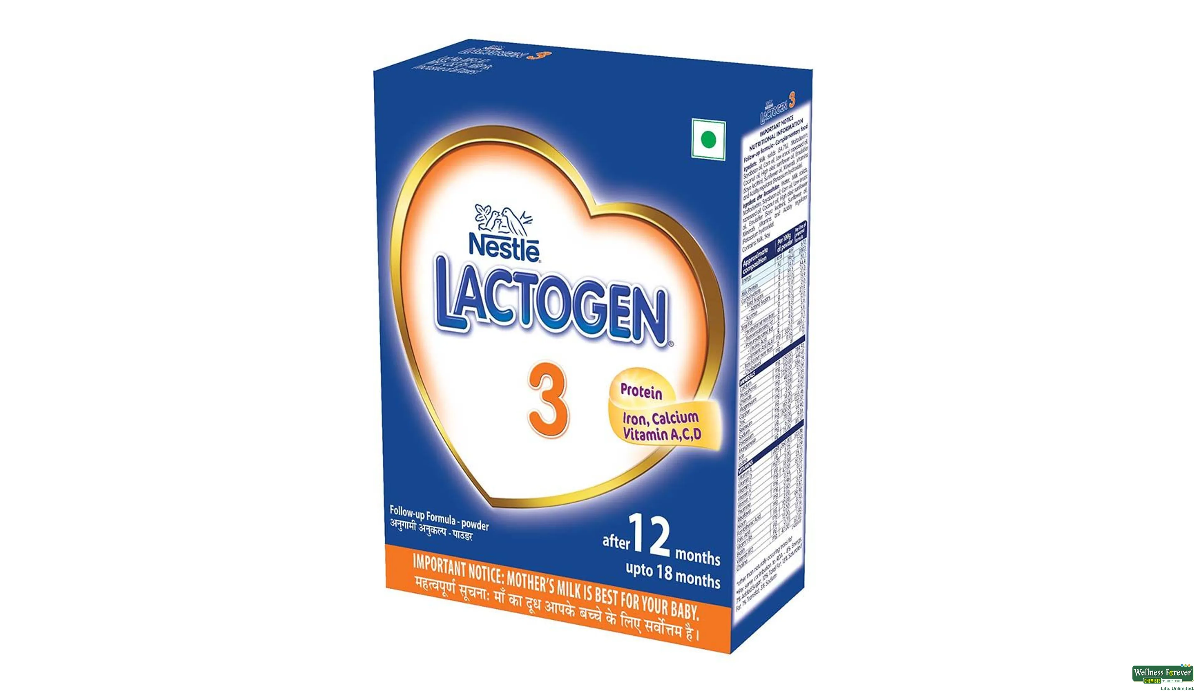 LACTOGEN 3 REF 400GM ##- 1, 400GM, null