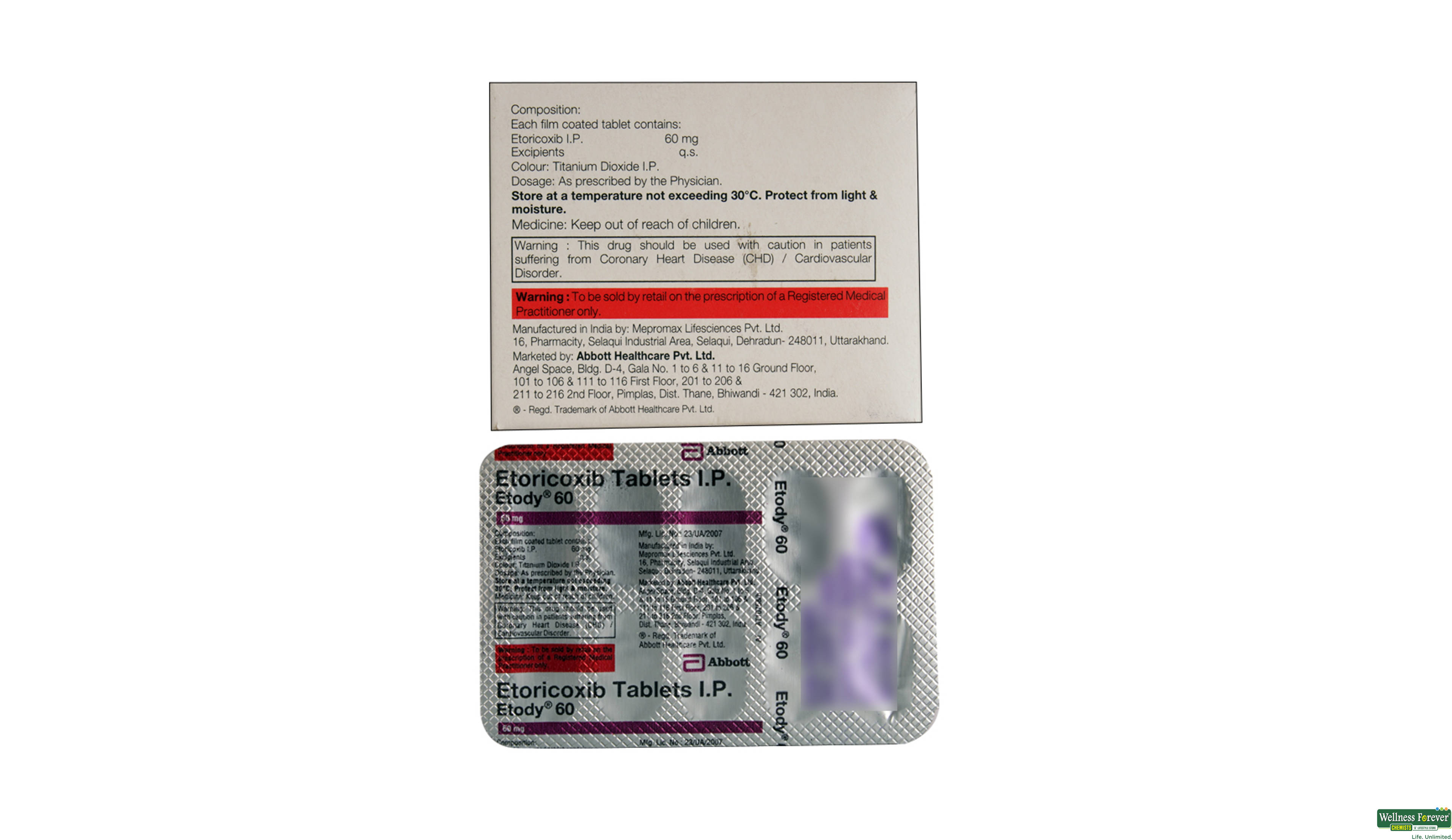 ETODY 60MG 10TAB- 2, 10TAB, 