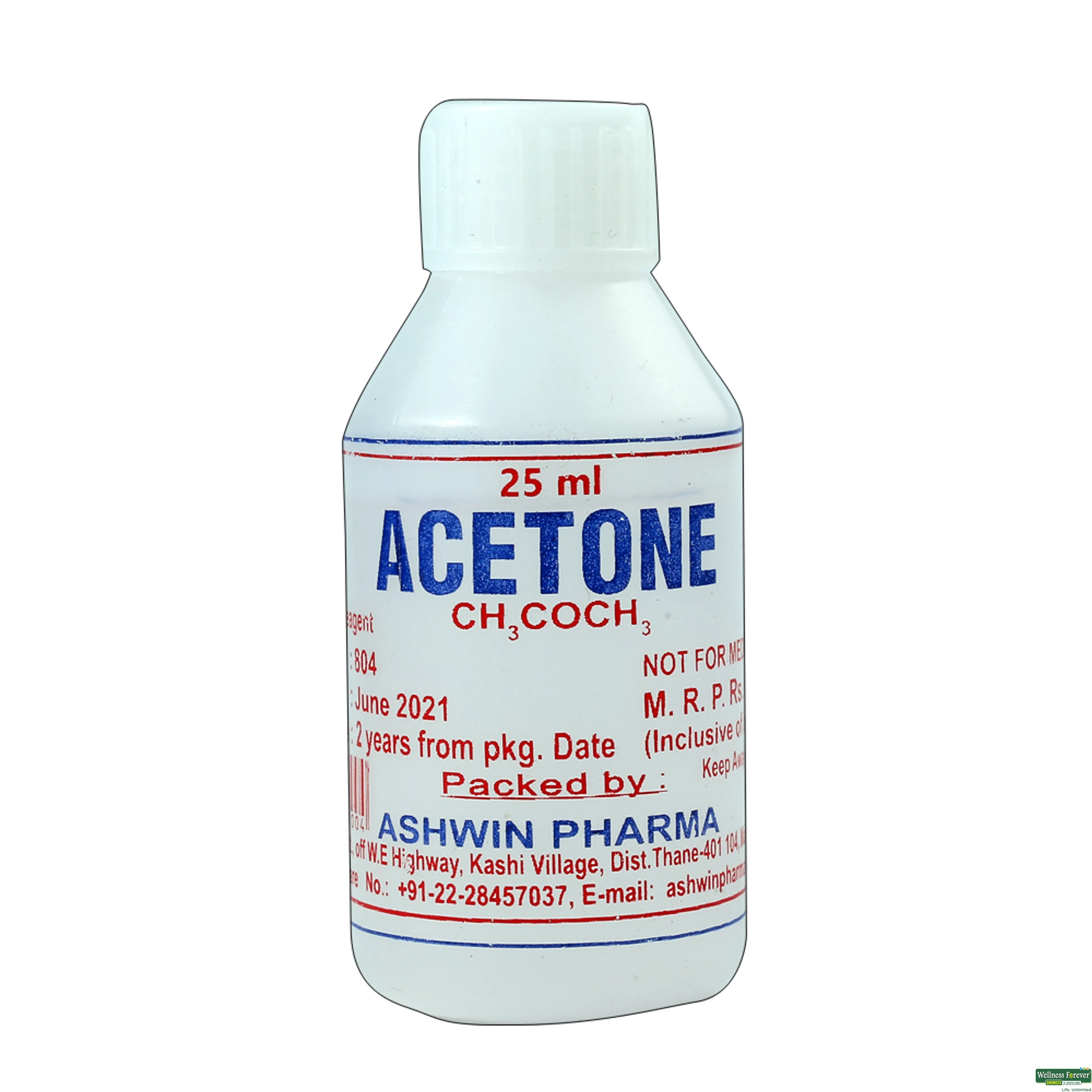 ACETONE ASHWIN 25ML-image