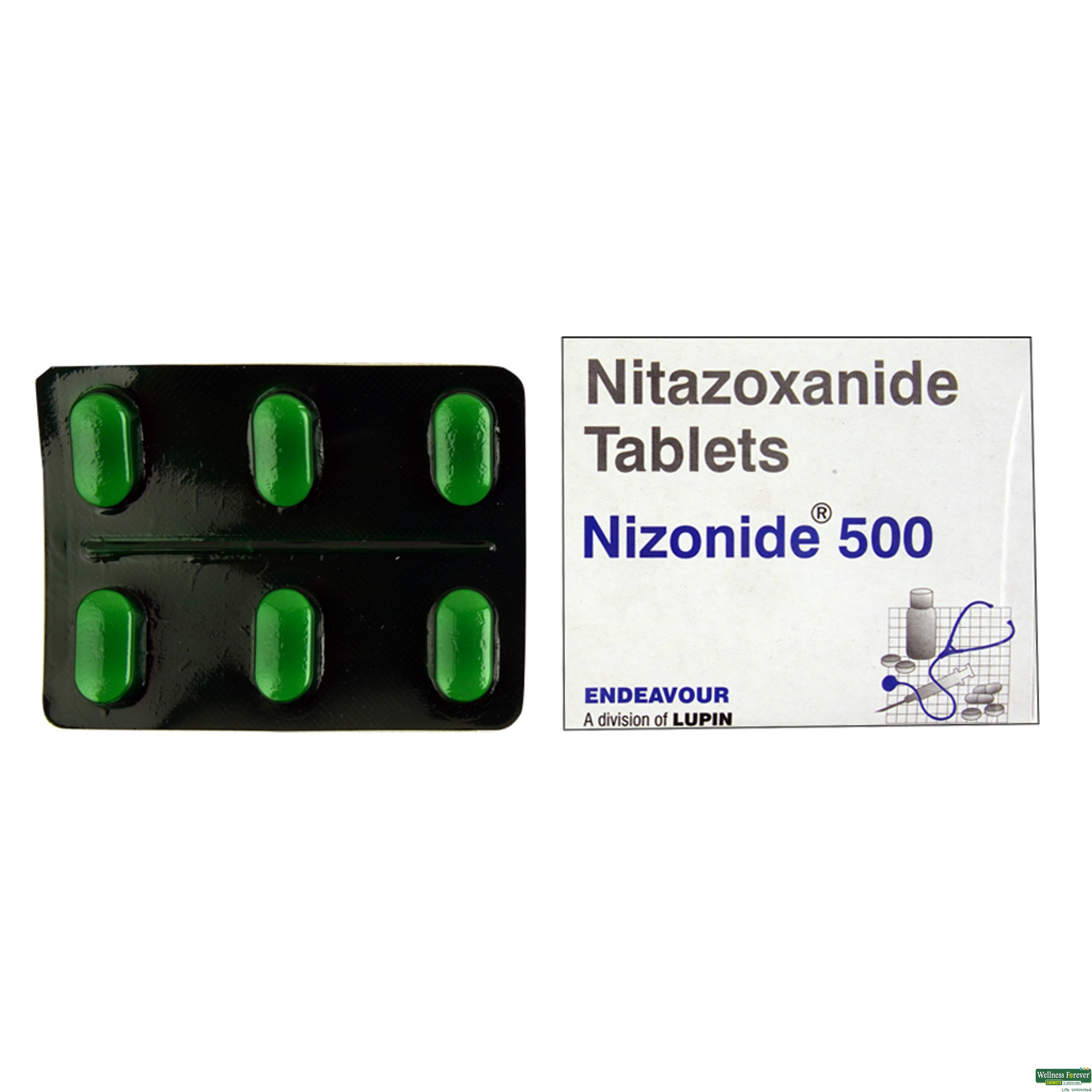 NIZONIDE 500MG 6TAB-image