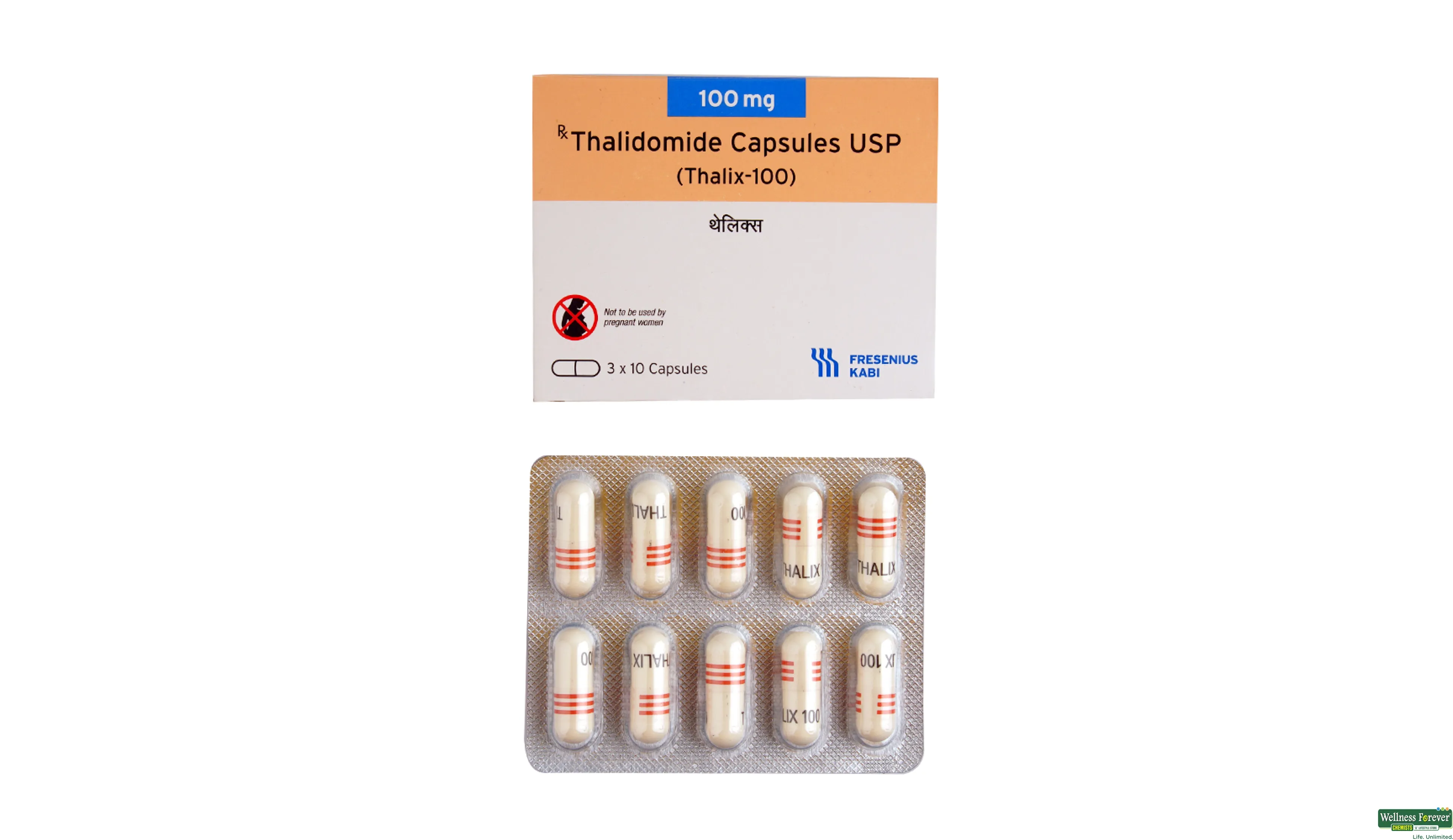 THALIX 100MG 10CAP- 1, 10CAP, 