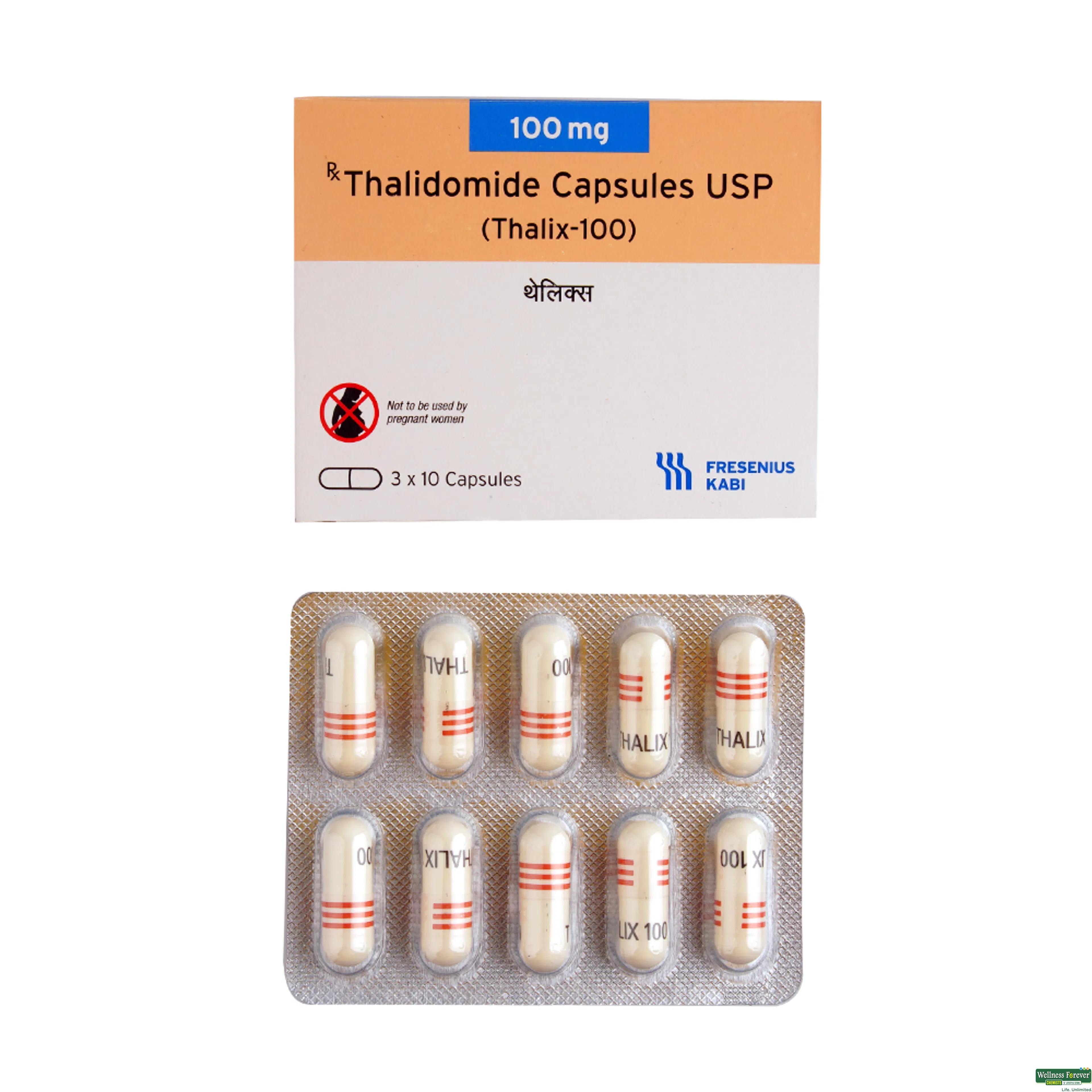 THALIX 100MG 10CAP-image