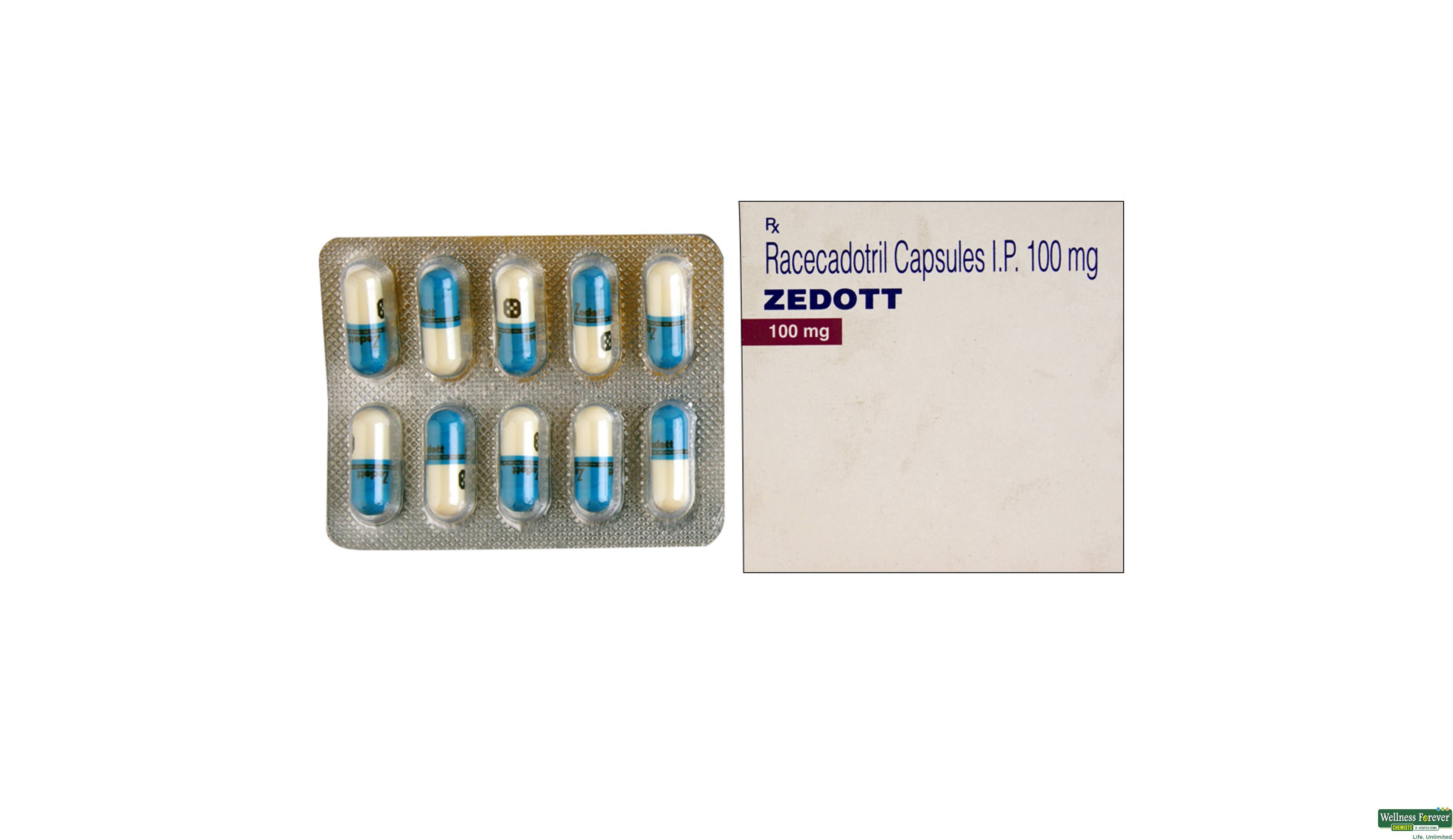 ZEDOTT 100MG 10CAP- 1, 10CAP, 