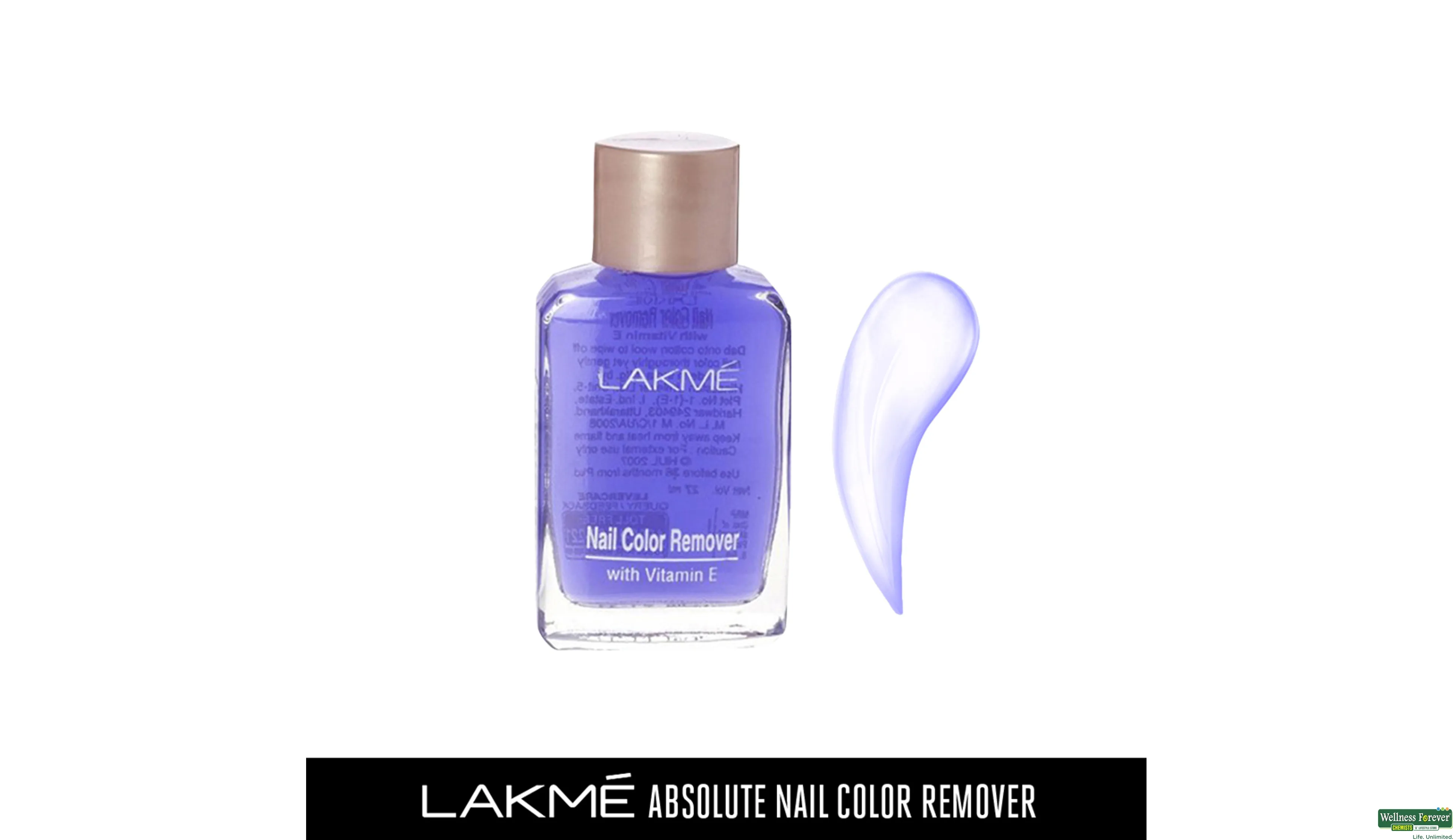 LAKME NAIL POLISH REMV 27ML- 1, 27ML, 