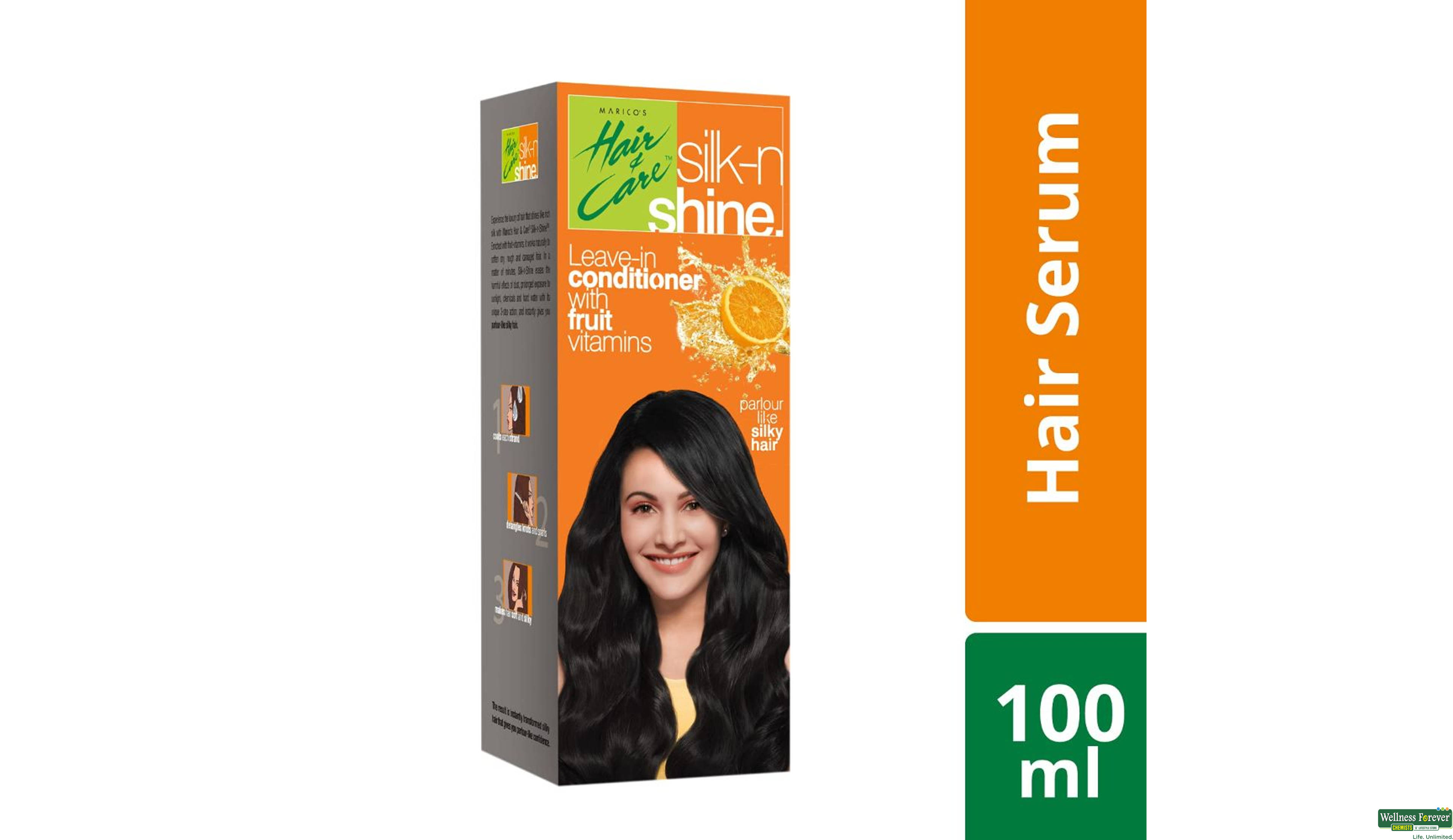 HAIRCARE HR/SOFTNER SILK N SHINE 100ML- 1, 100ML, 