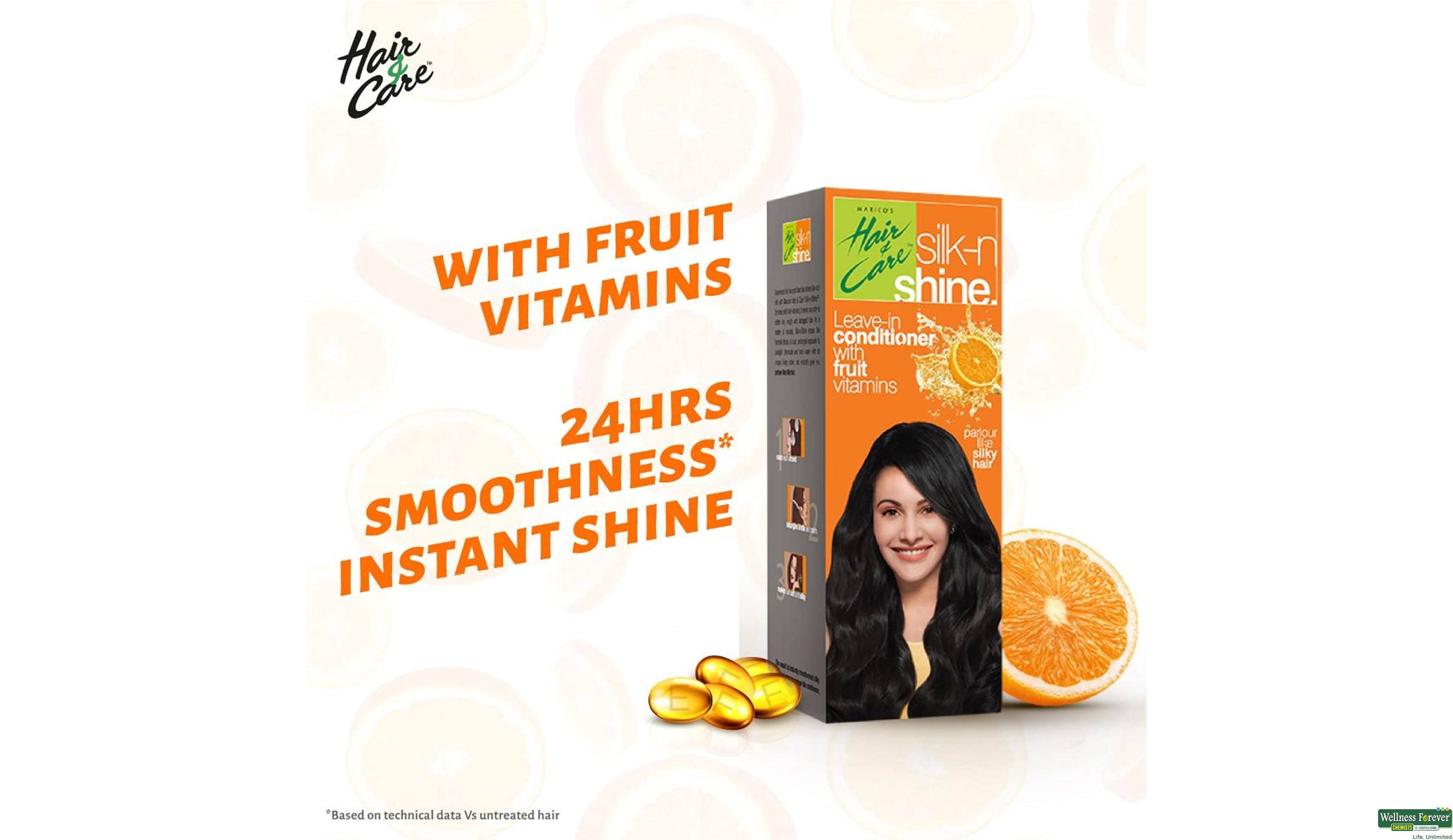 HAIRCARE HR/SOFTNER SILK N SHINE 100ML- 4, 100ML, 