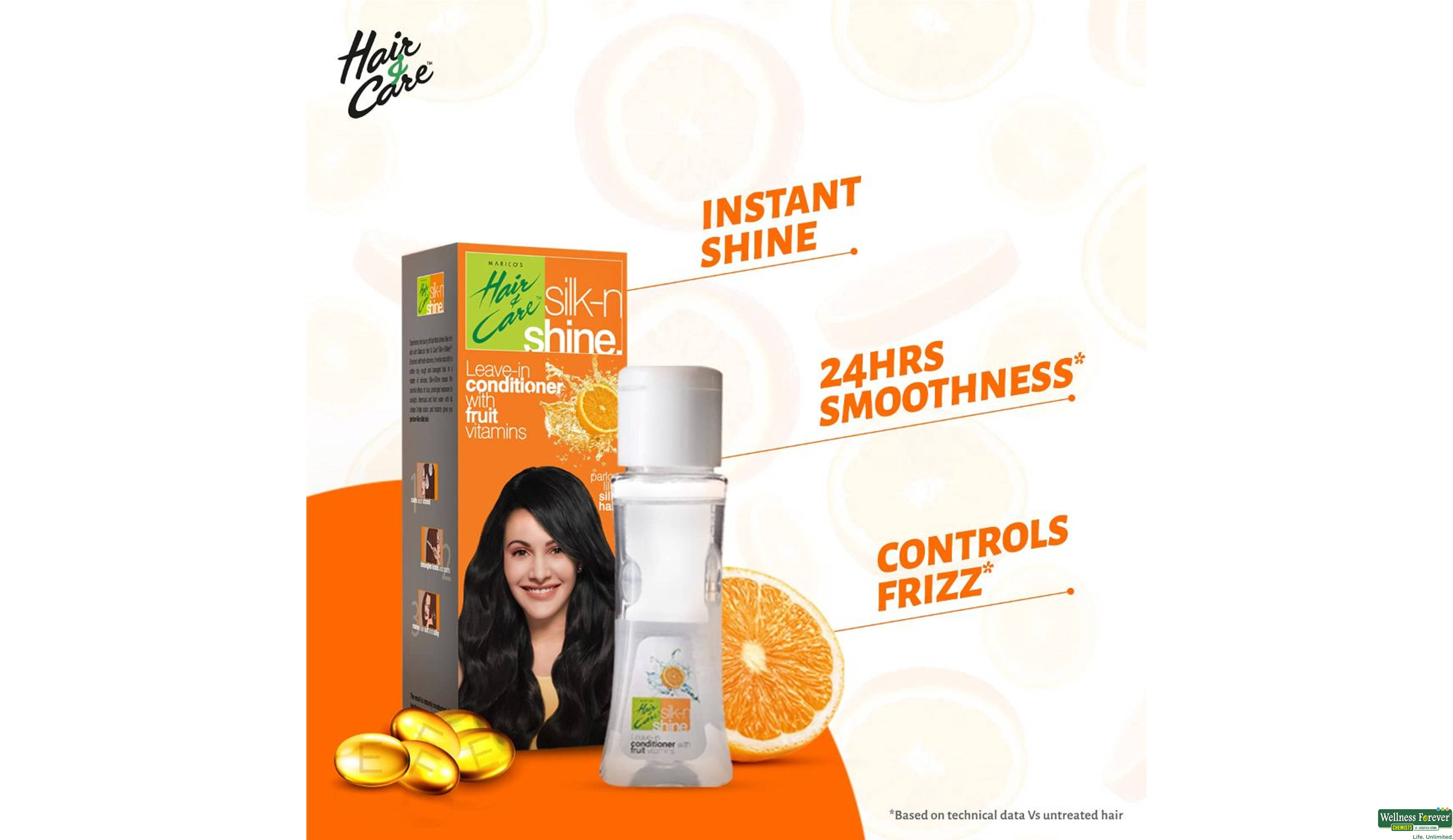 HAIRCARE HR/SOFTNER SILK N SHINE 100ML- 6, 100ML, 