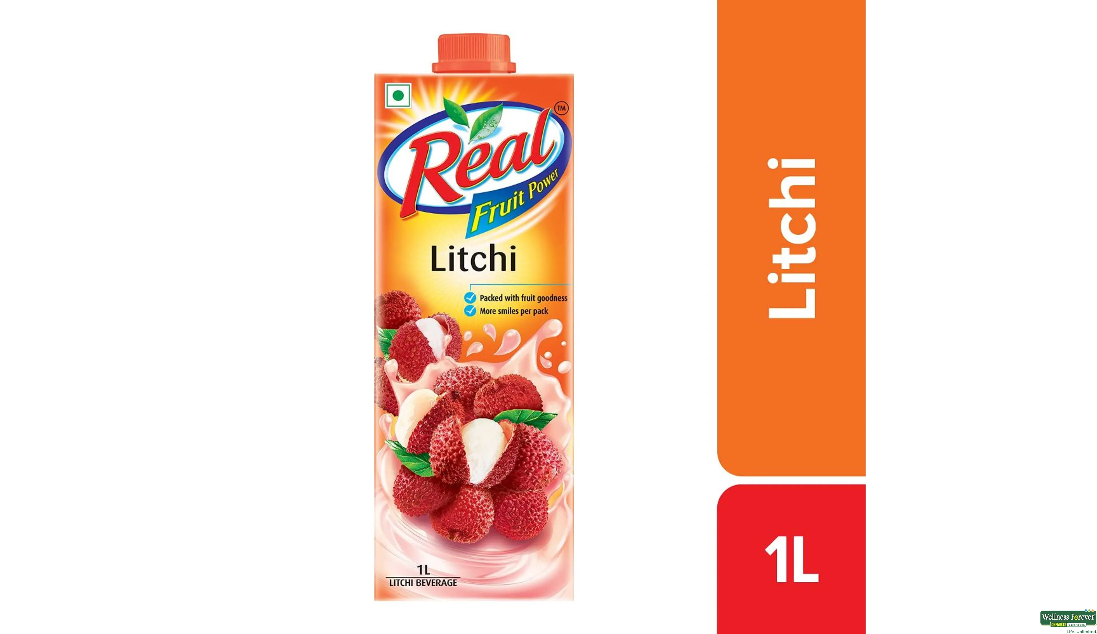 REAL JUICE LITCHI 1LTR- 1, 1LTR, null