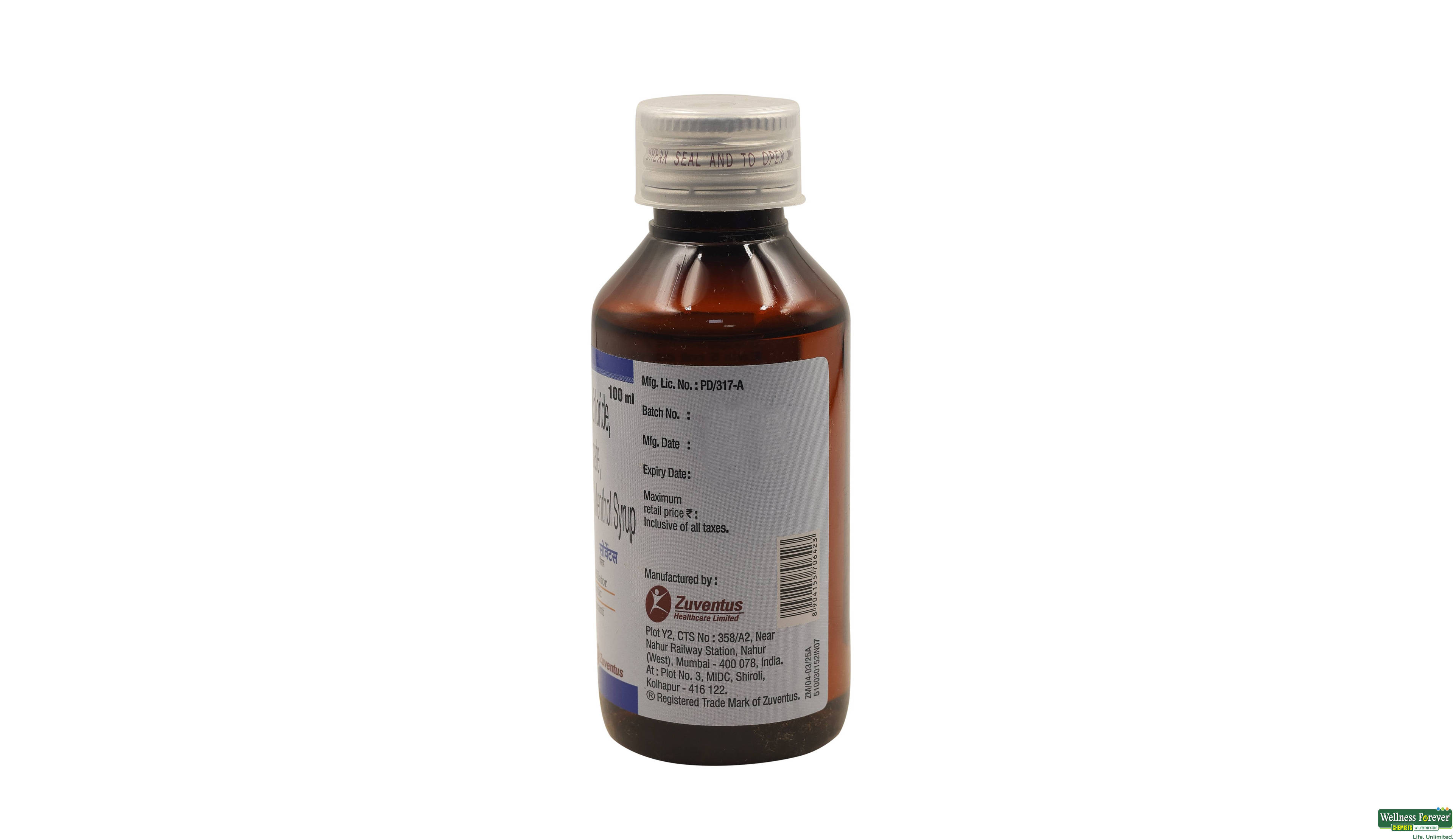 SOVENTUS SYP 100ML- 3, 100ML, 