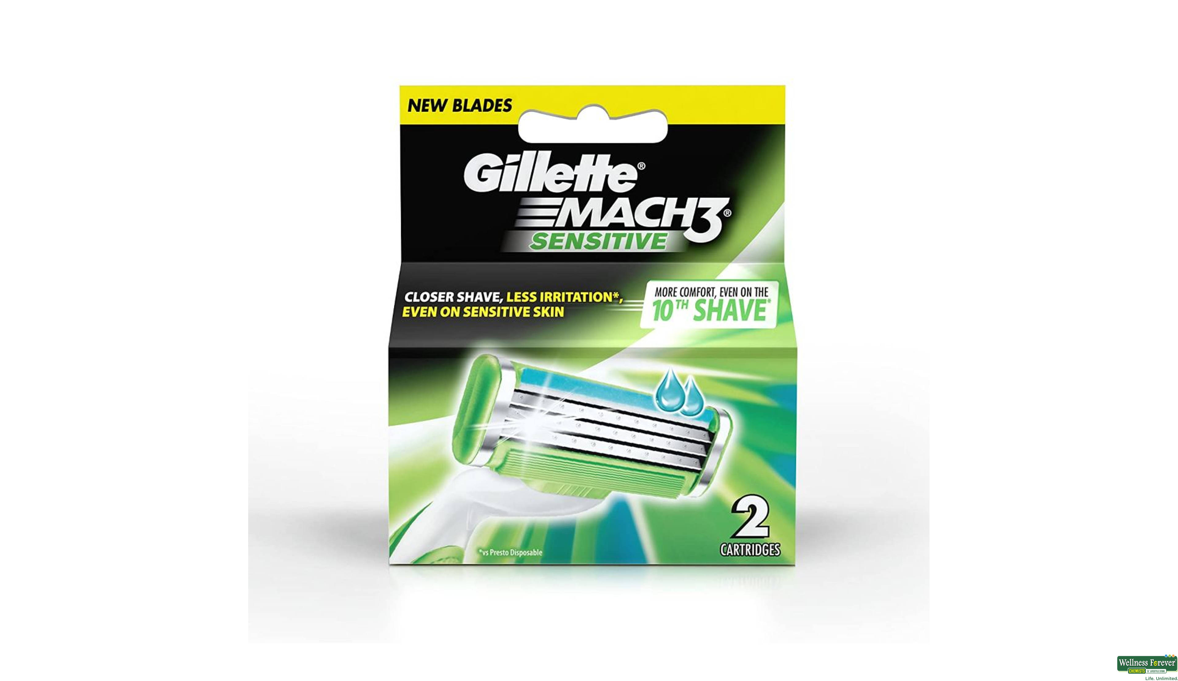 GILL SH/BLADE MACH3 TURBO 2PC- 1, 2PC, 