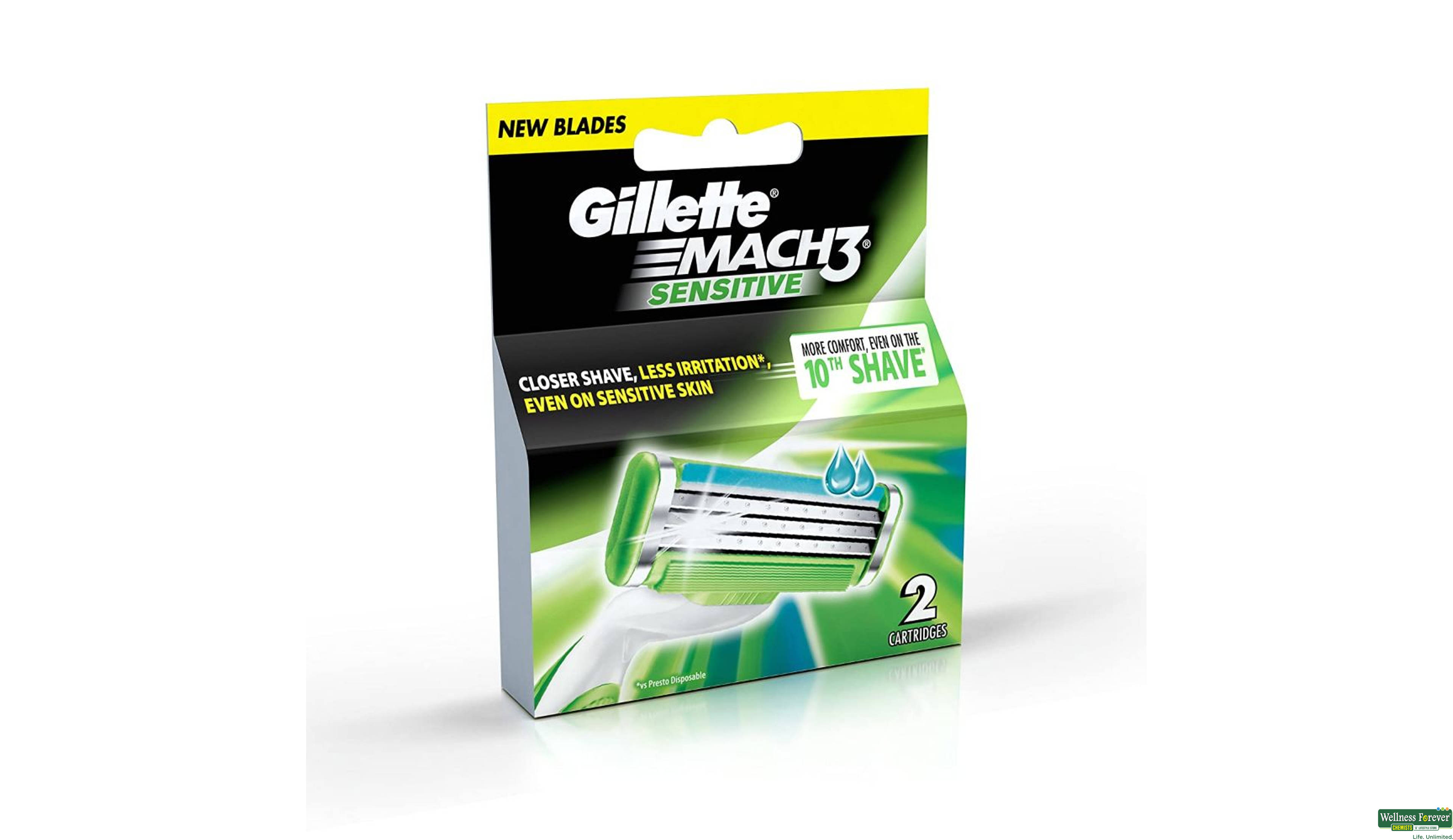 GILL SH/BLADE MACH3 TURBO 2PC- 2, 2PC, 