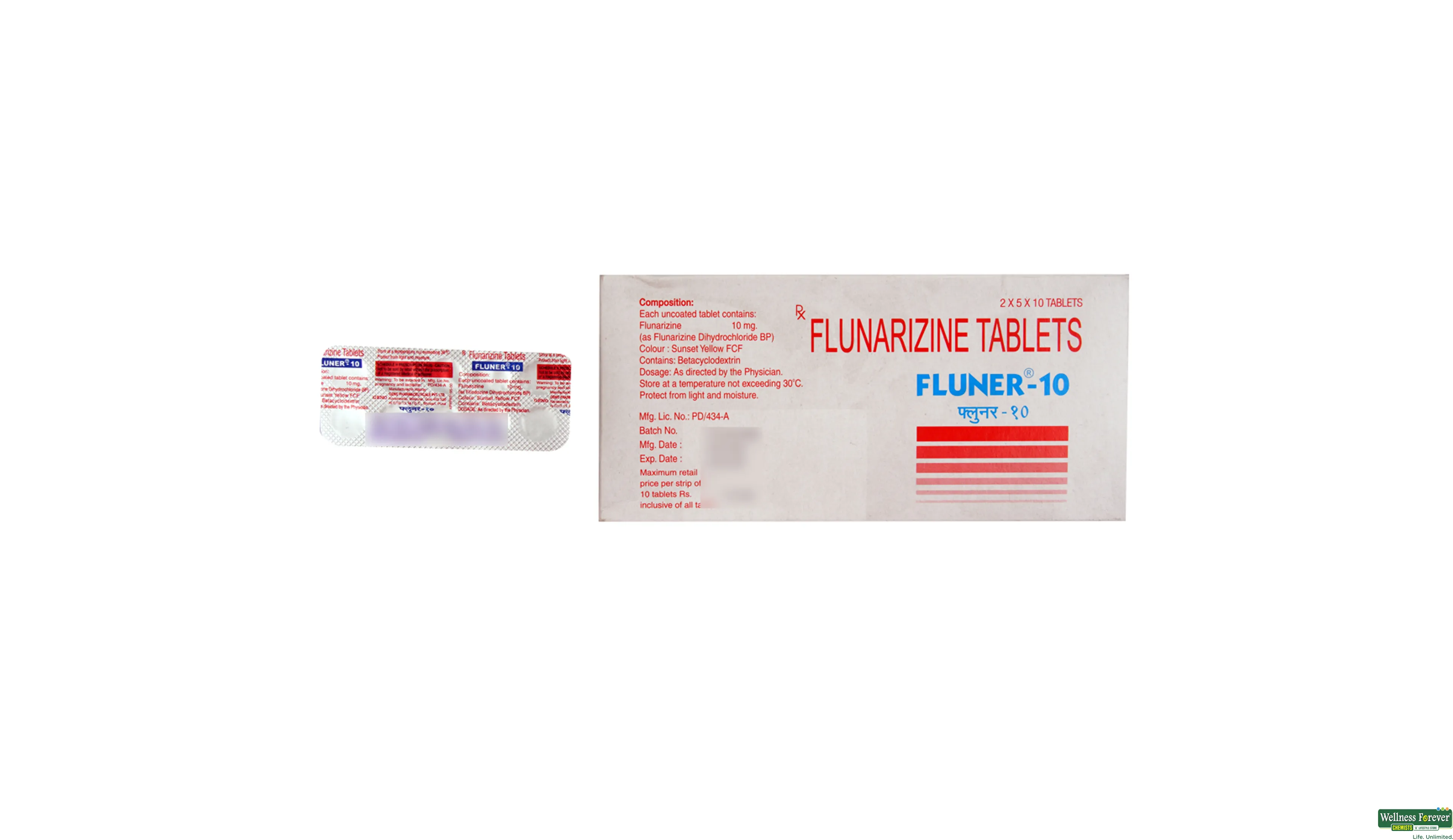 FLUNER 10MG 10TAB- 1, 10TAB, 