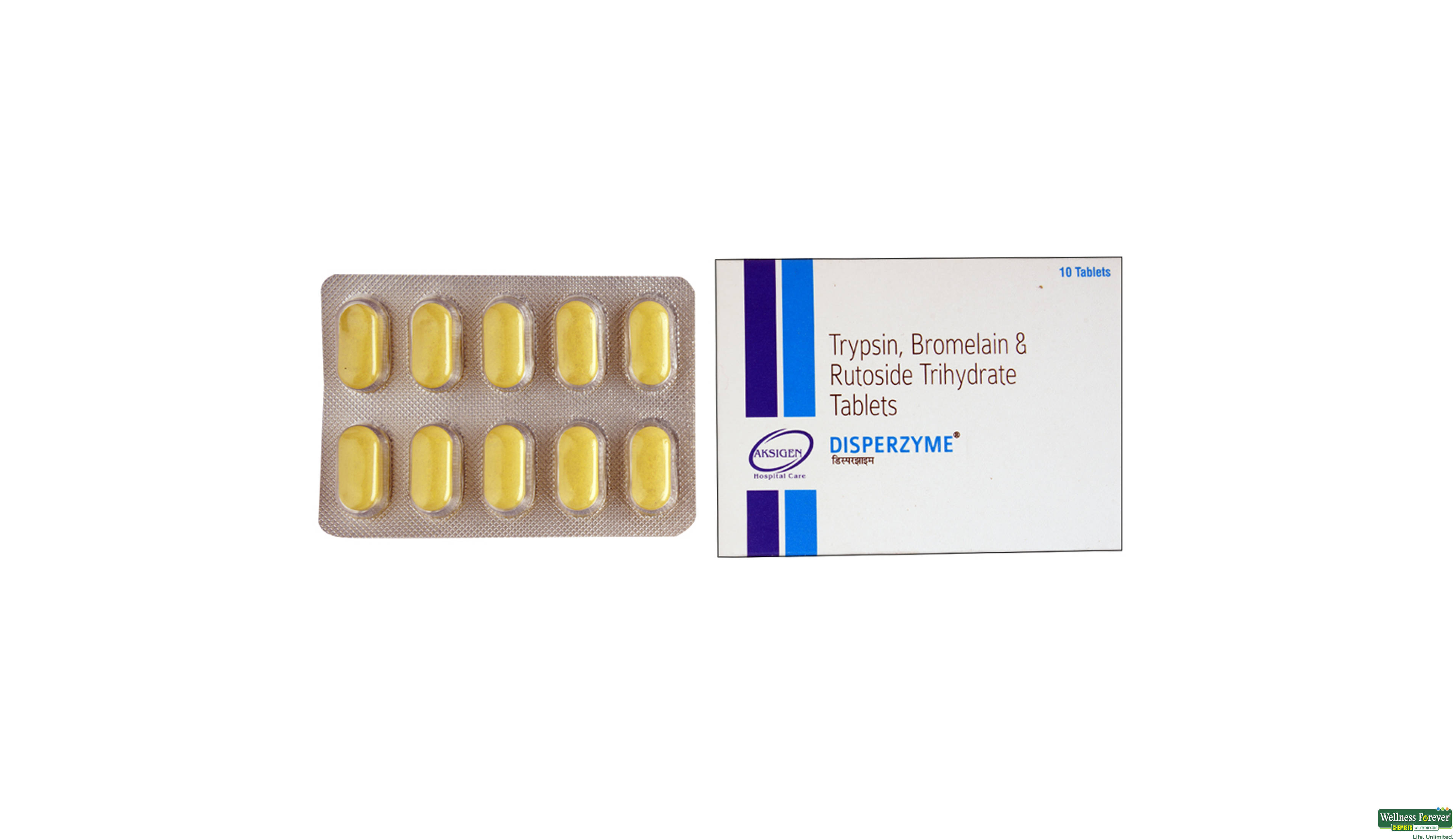 DISPERZYME 10TAB- 1, 10TAB, 