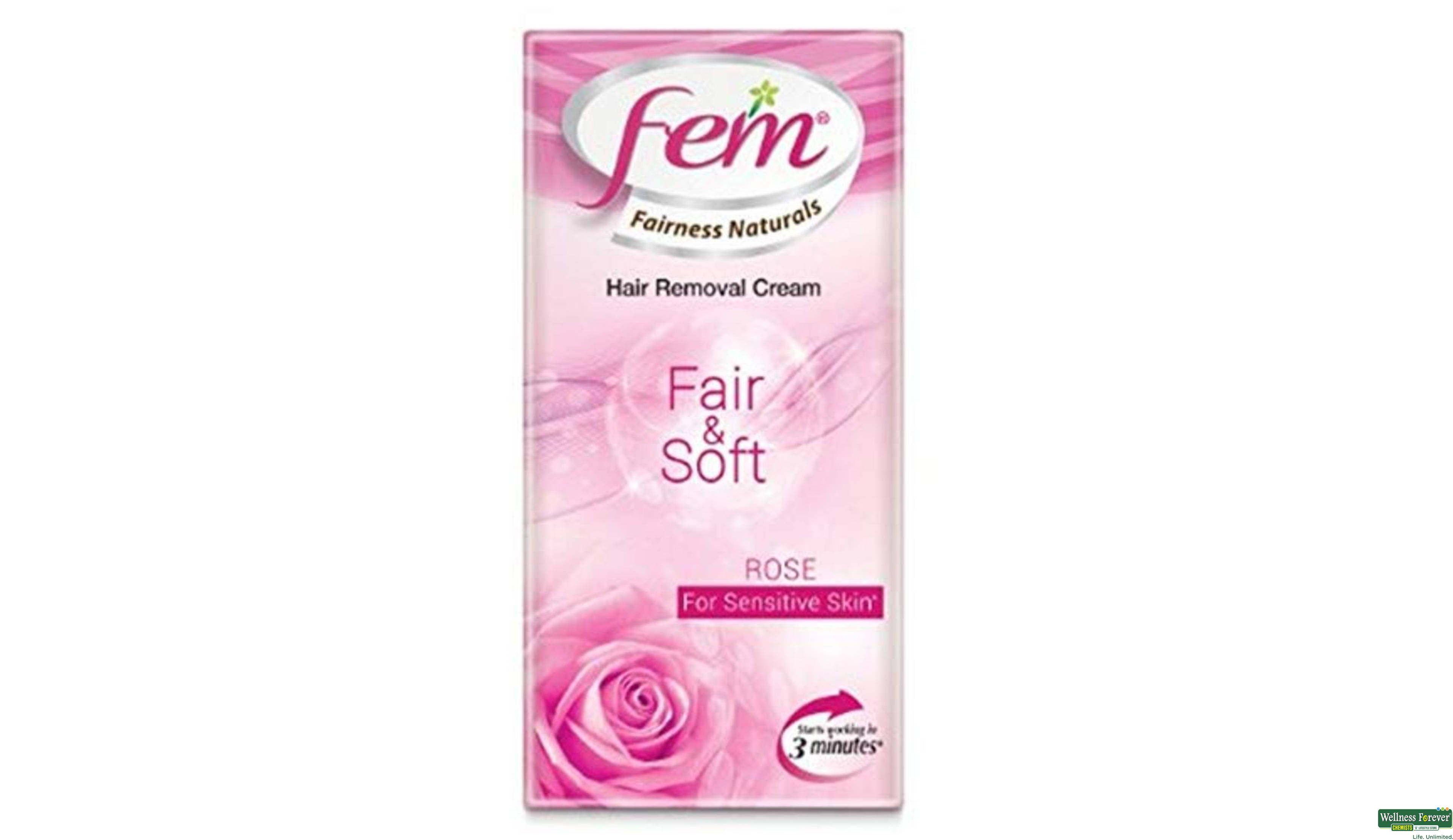 FEM HR/REMV CRM ROSE 25GM- 1, 25GM, 