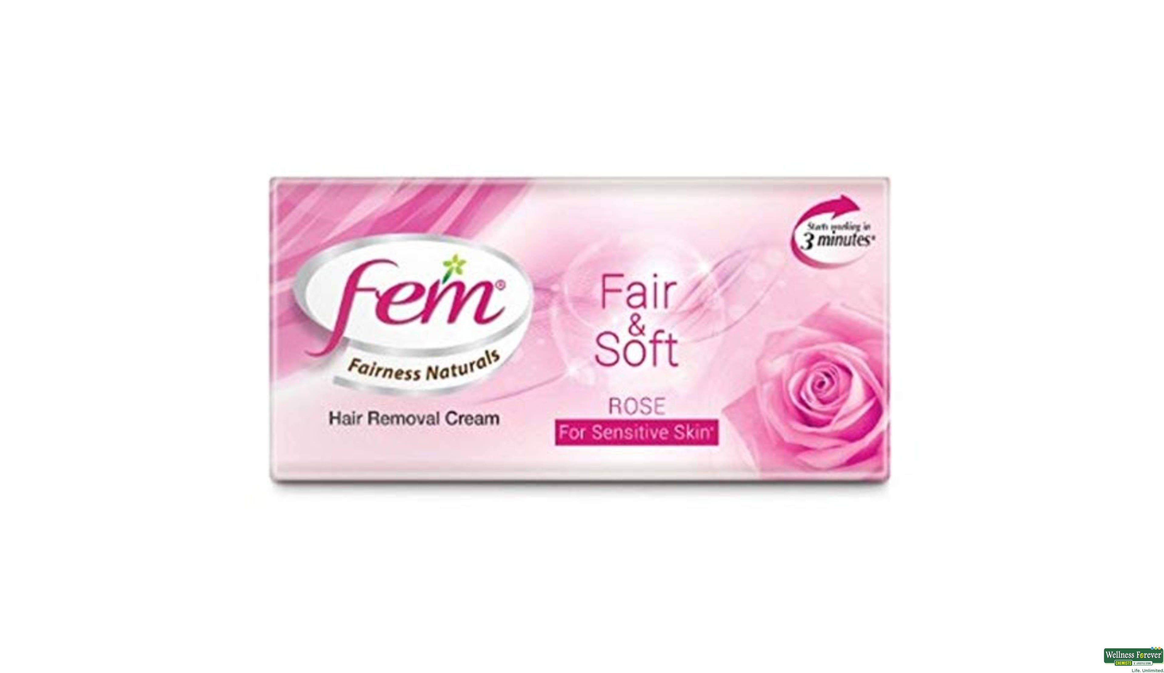 FEM HR/REMV CRM ROSE 25GM- 2, 25GM, 