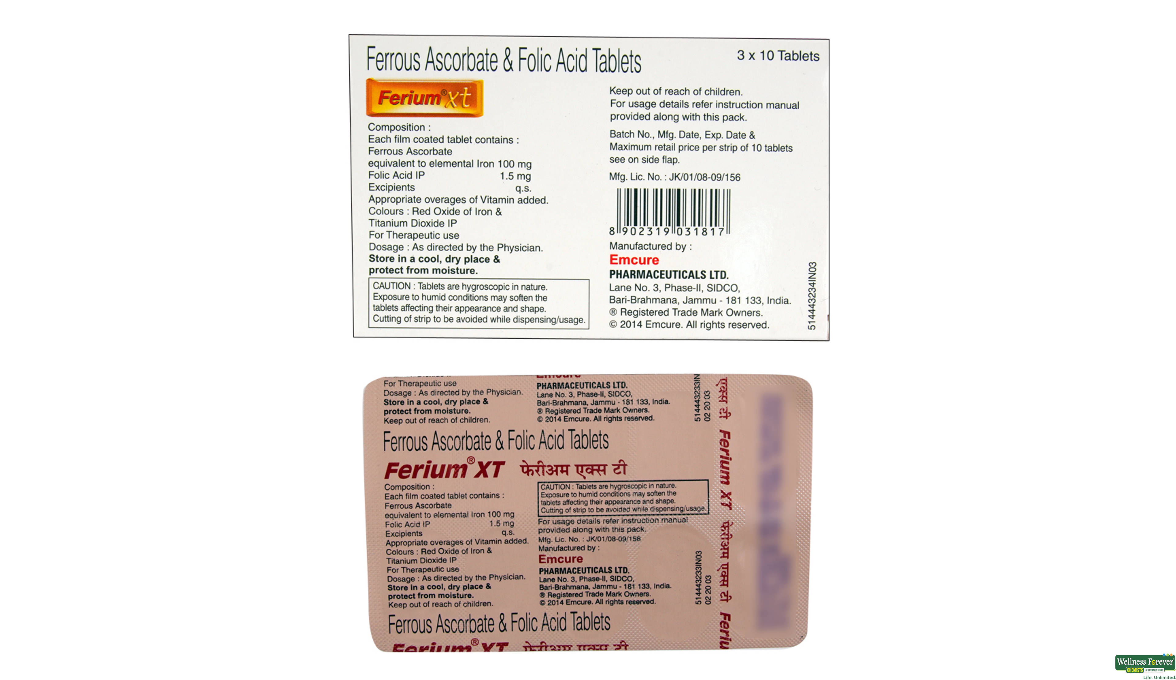 FERIUM-XT 10TAB ##- 2, 10TAB, null
