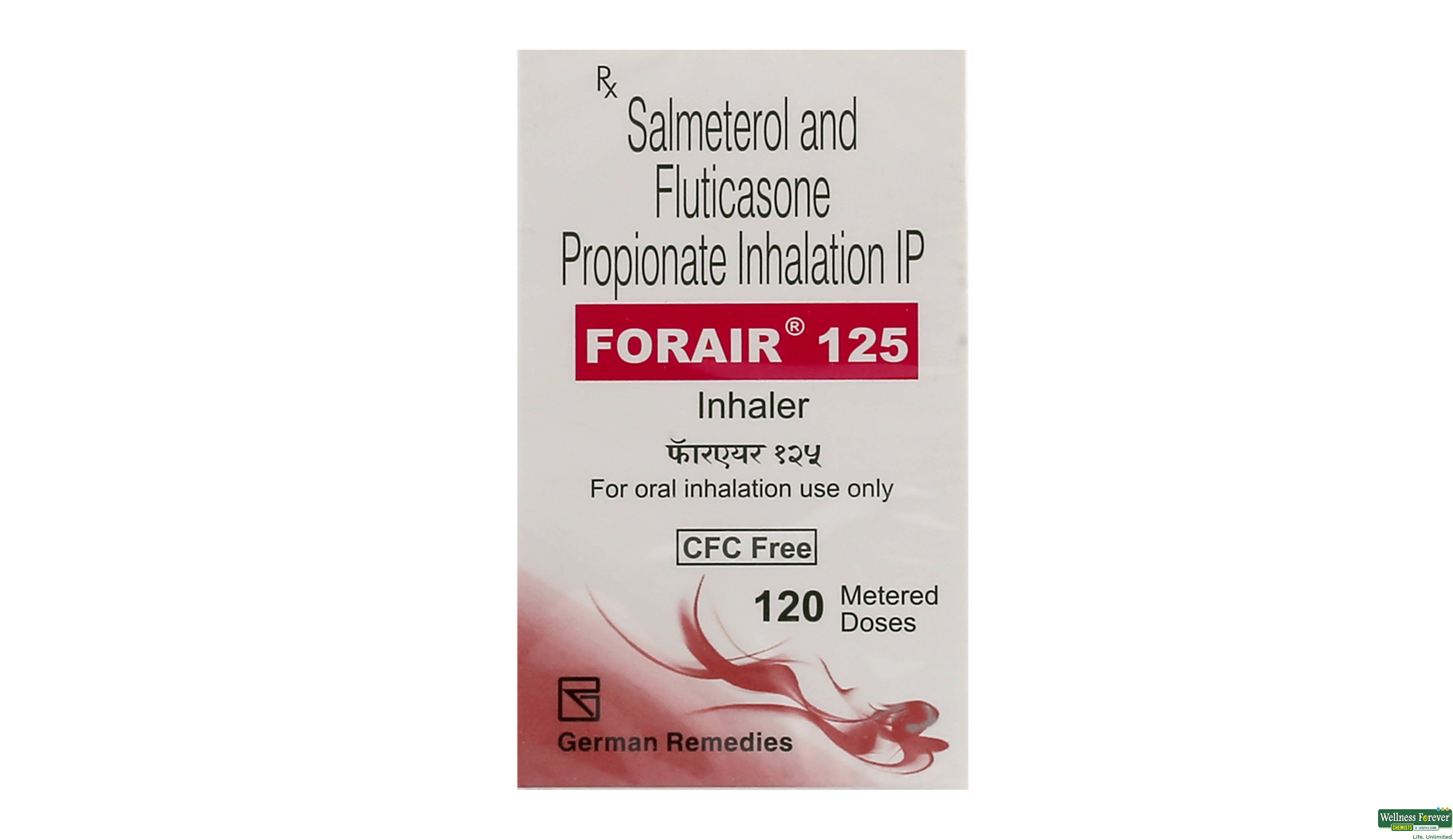 FORAIR 125 INHALER- 1, 1PC, 