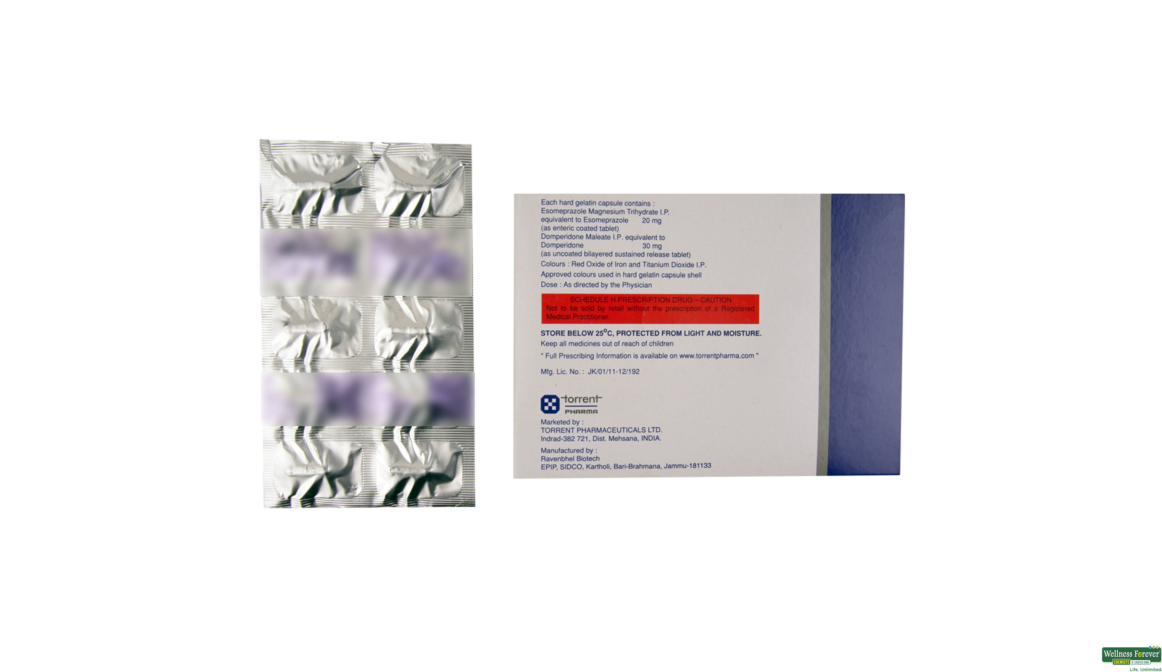 NEXPRO-RD 20MG 10CAP- 2, 10CAP, null