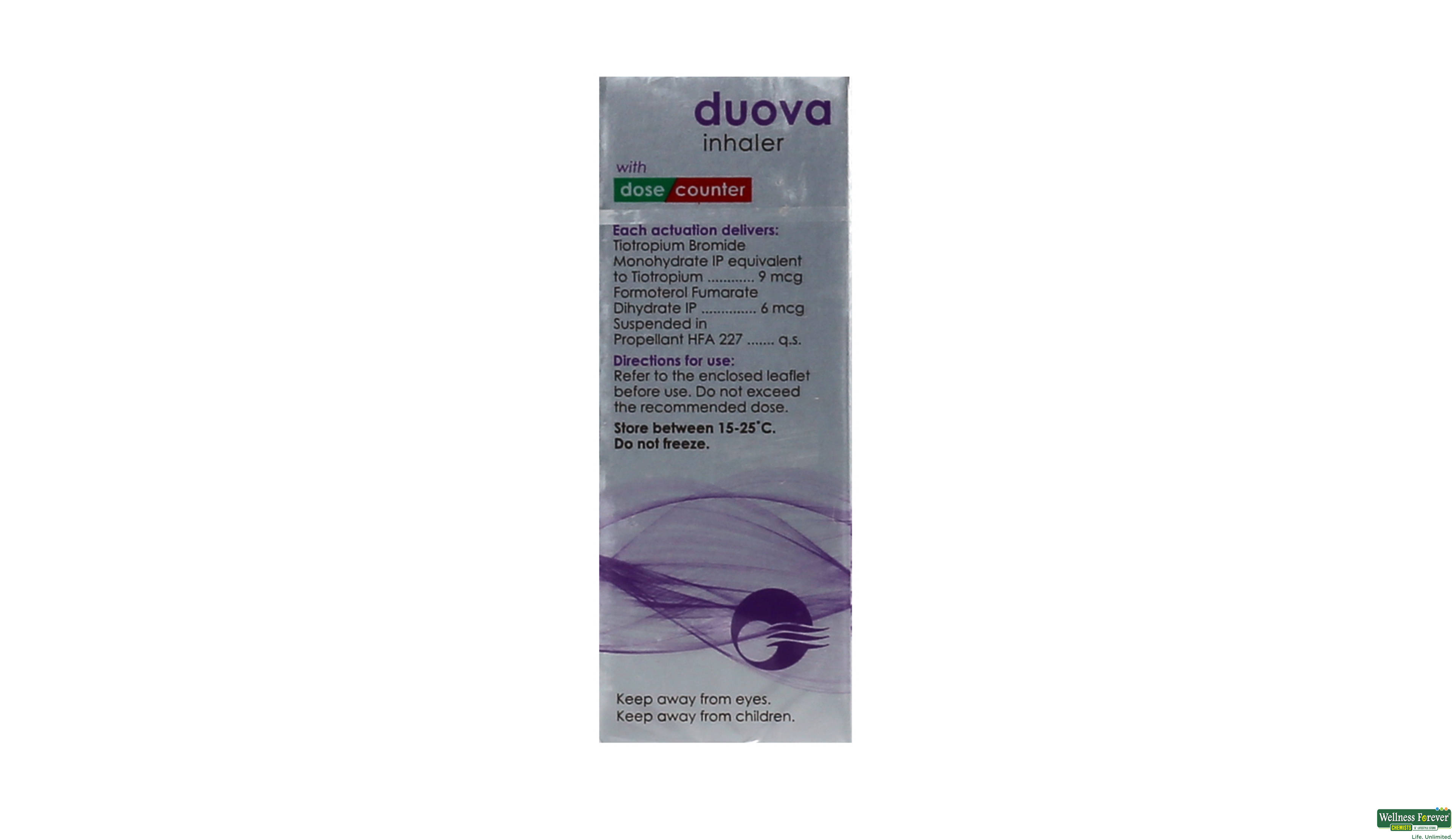 DUOVA INHALER- 2, 1PC, 