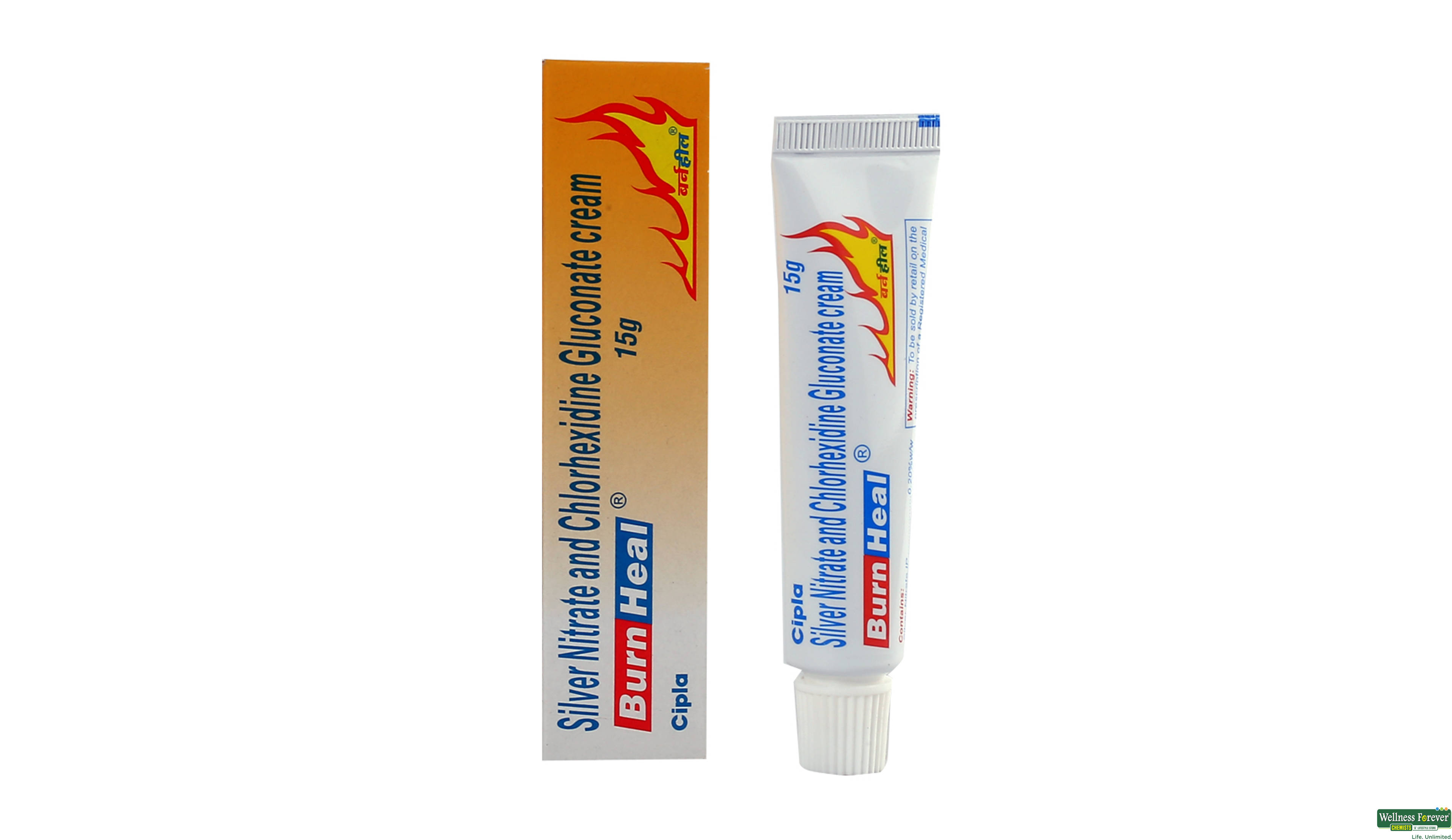 BURNHEAL CREAM 15GM- 1, 15GM, null