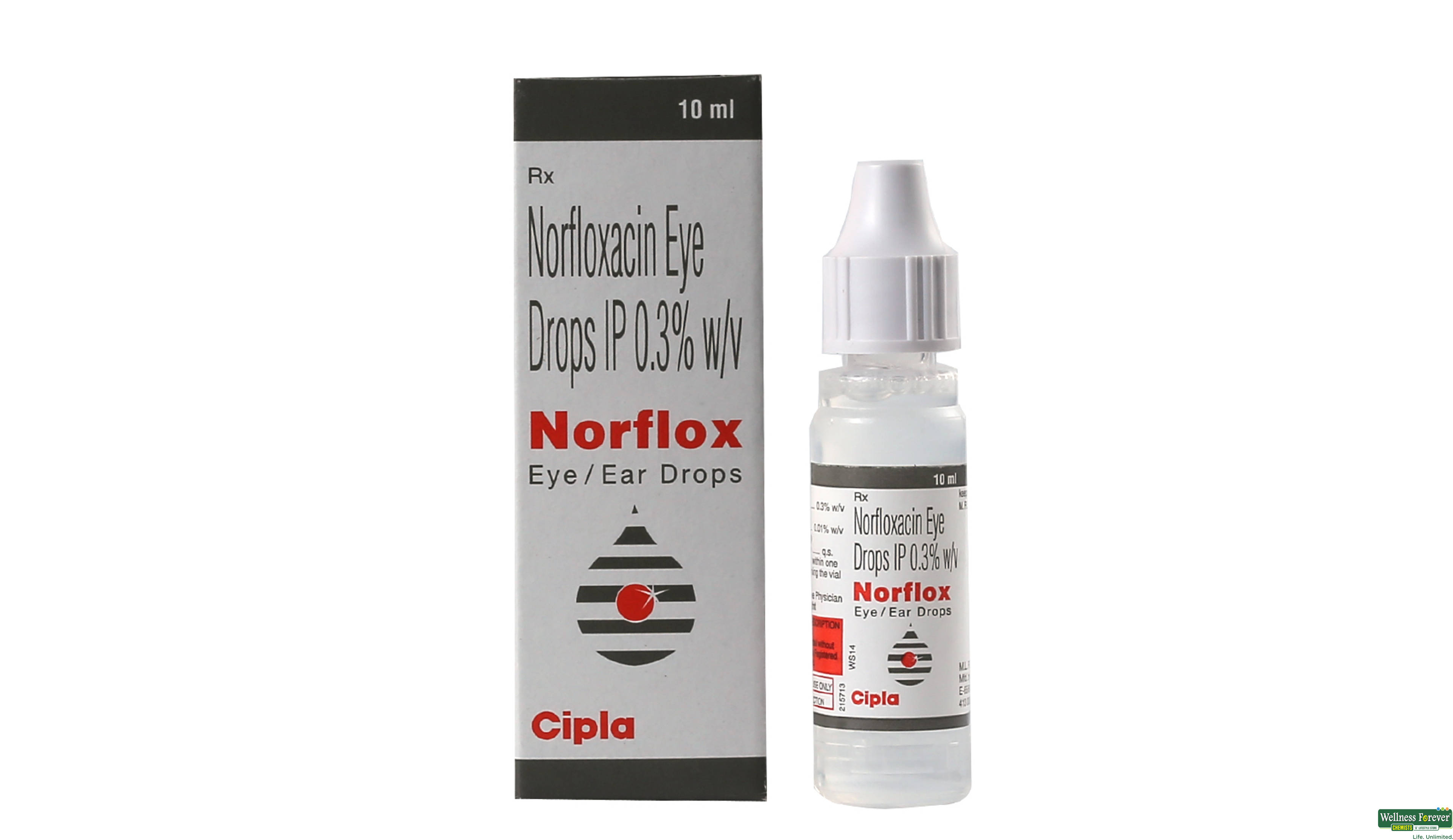 NORFLOX E/EAR DROP 10ML- 1, 10ML, null