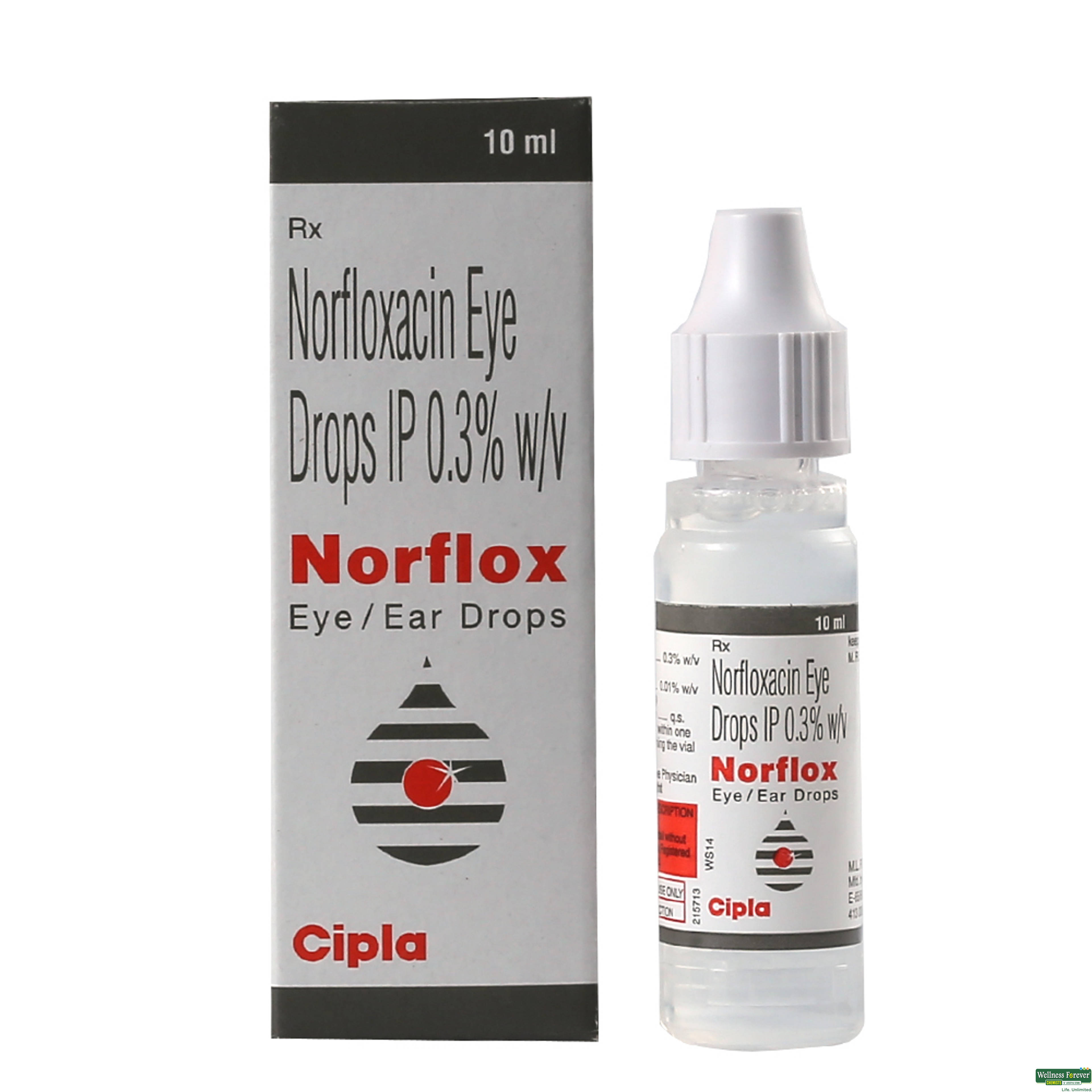 NORFLOX E/EAR DROP 10ML-image