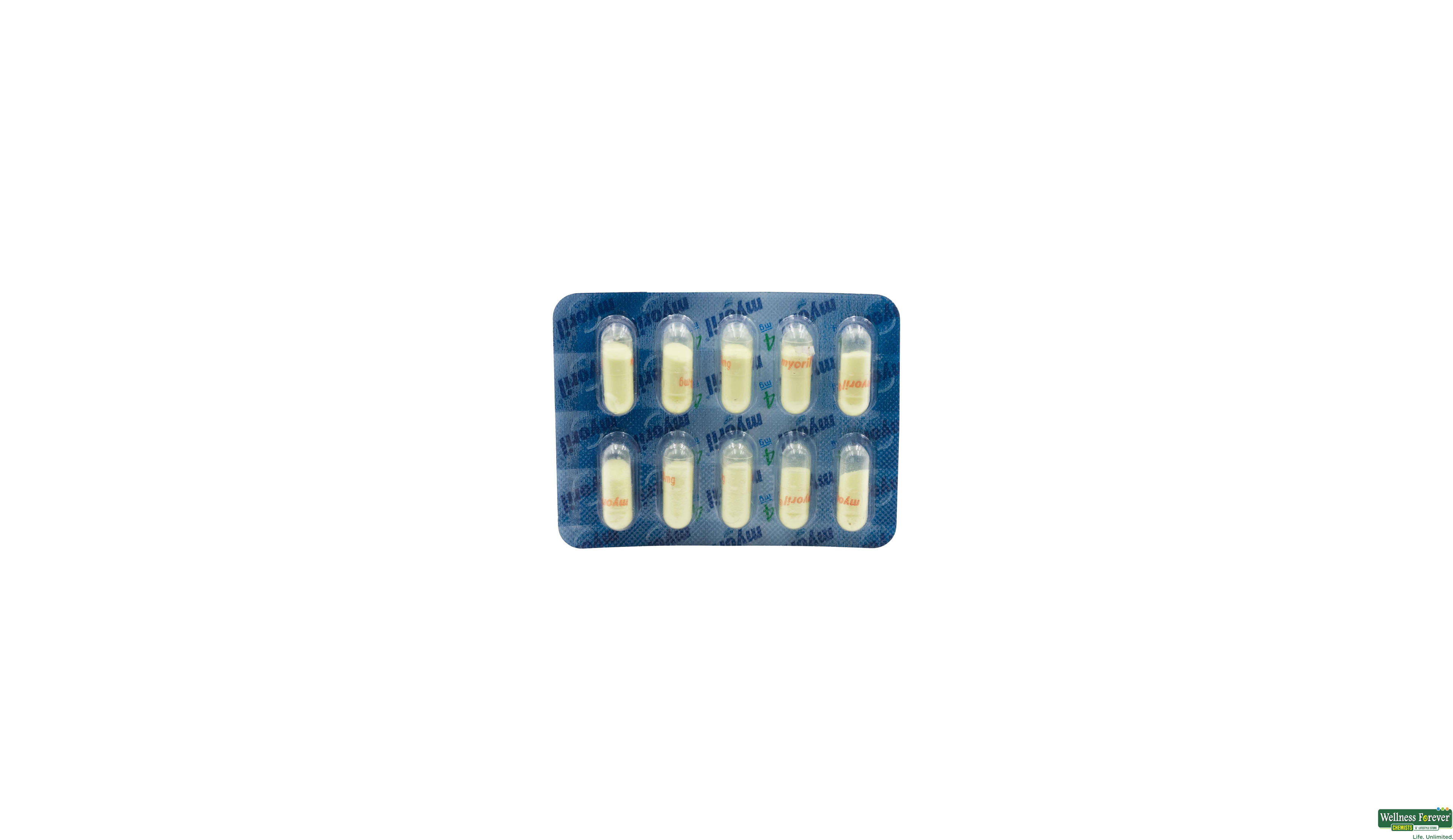 MYORIL 4MG 10CAP- 2, 10CAP, 
