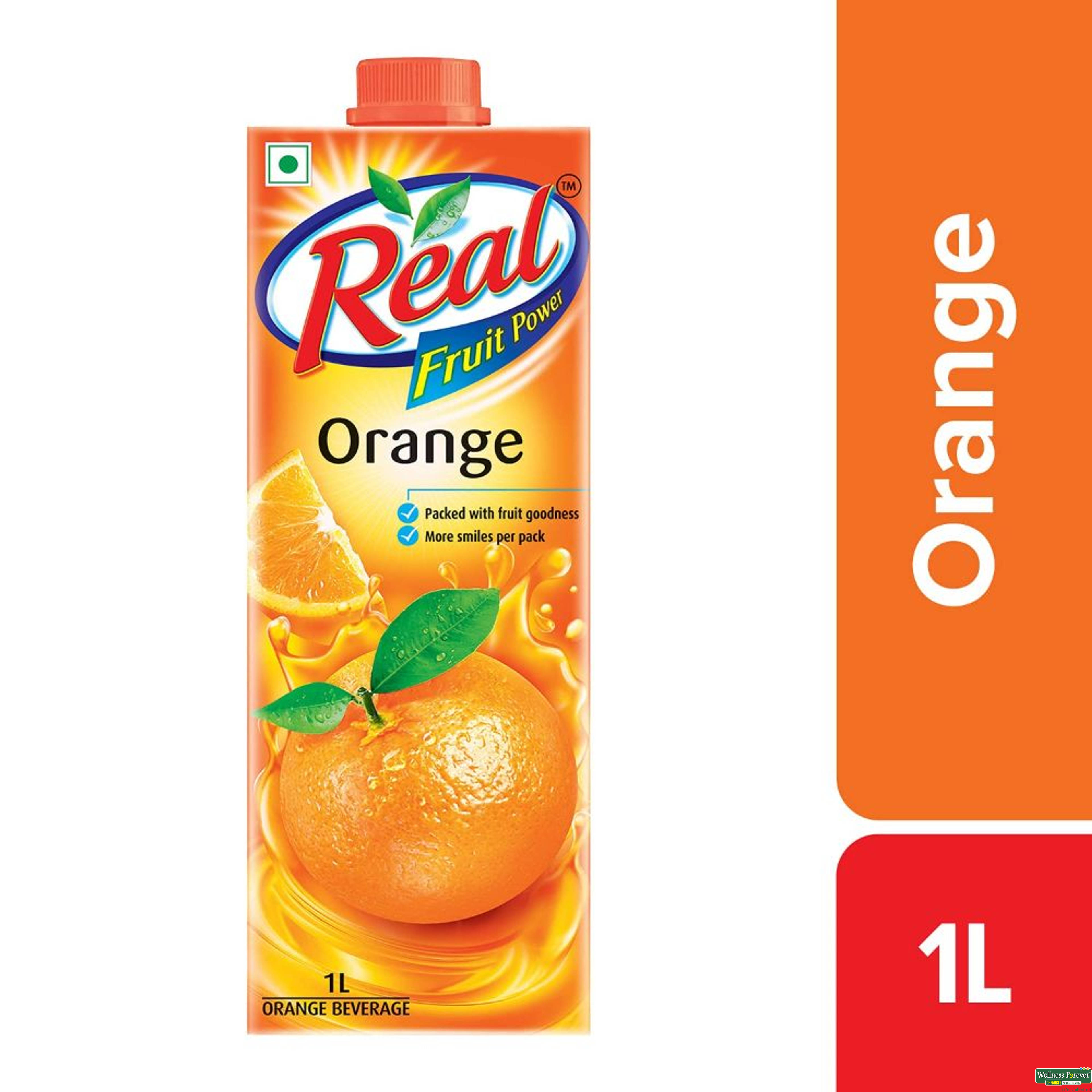 Real Fruit Power Juice, Orange, 1 ltr-image