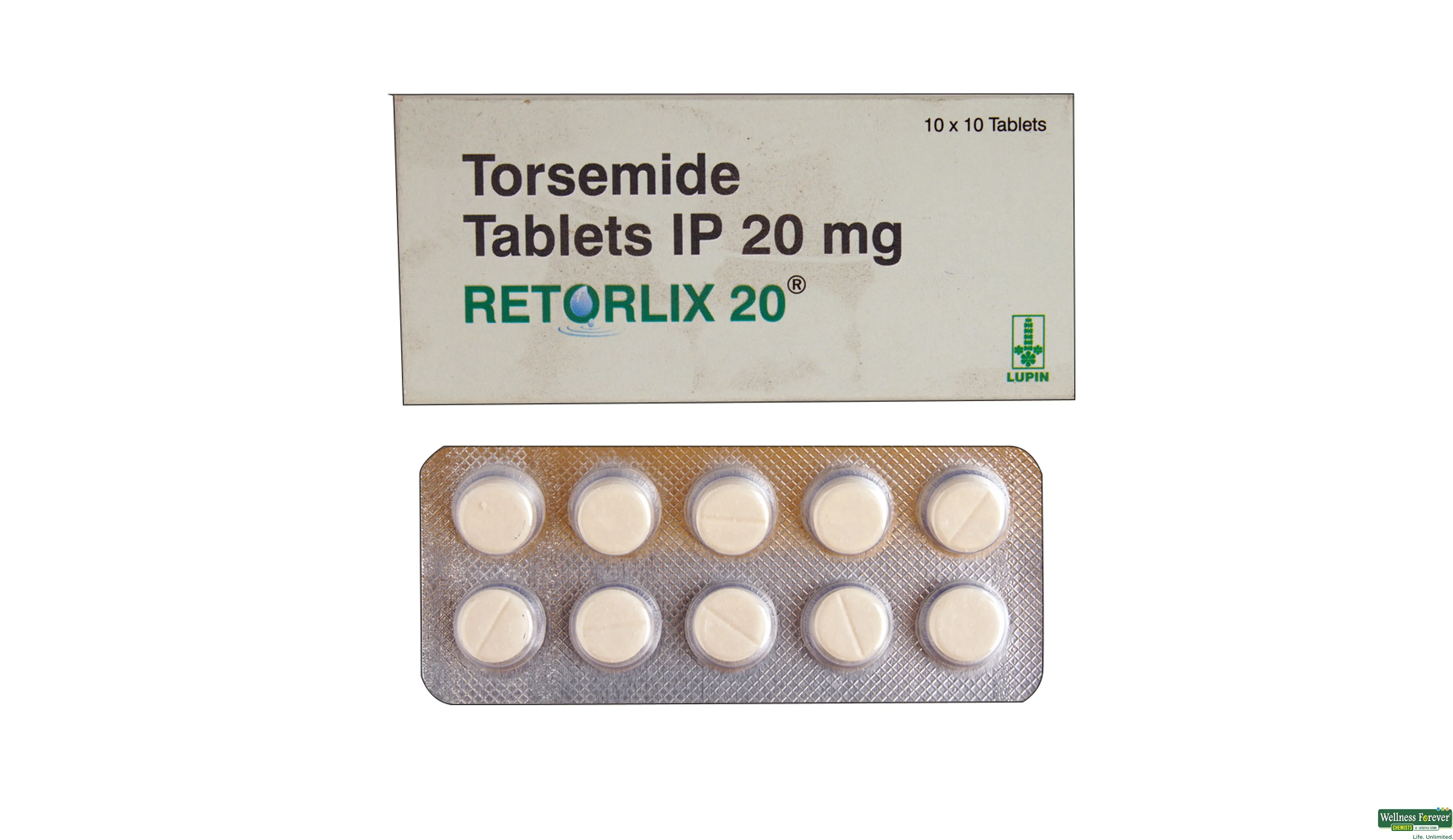 RETORLIX 20MG 10TAB- 1, 10TAB, 