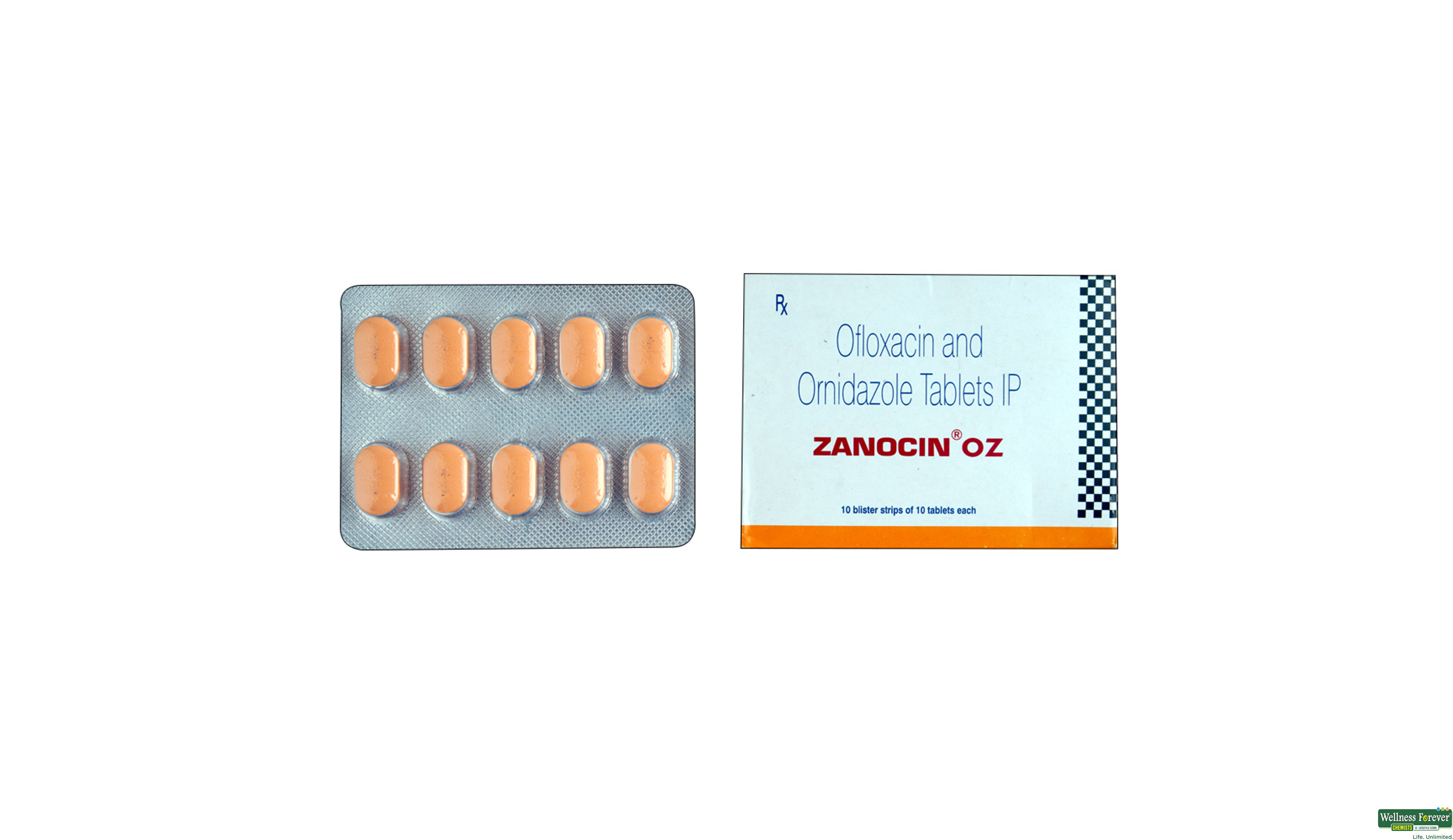 ZANOCIN-OZ 10TAB- 1, 10TAB, null