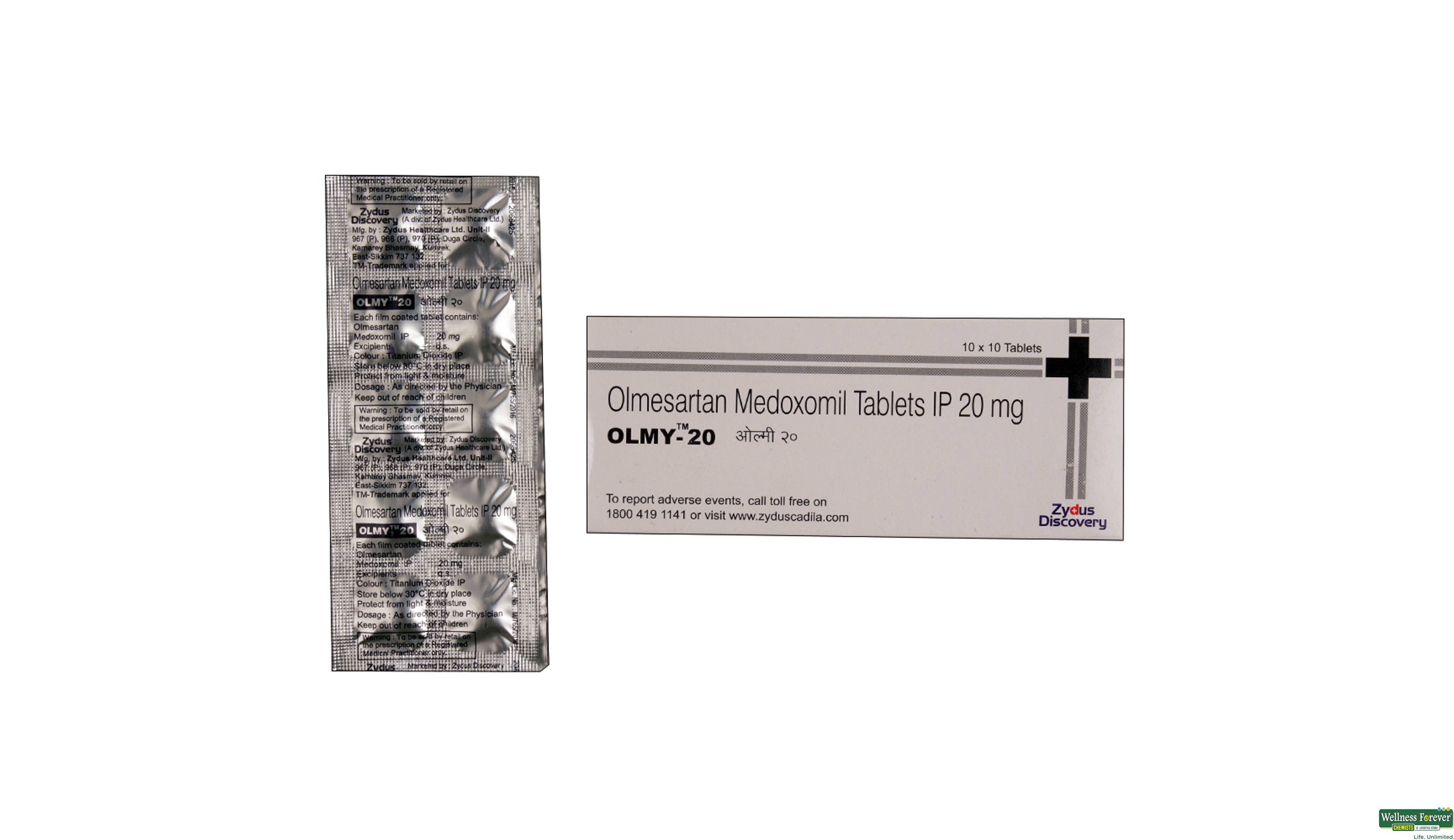 OLMY 20MG 10TAB- 1, 10TAB, 